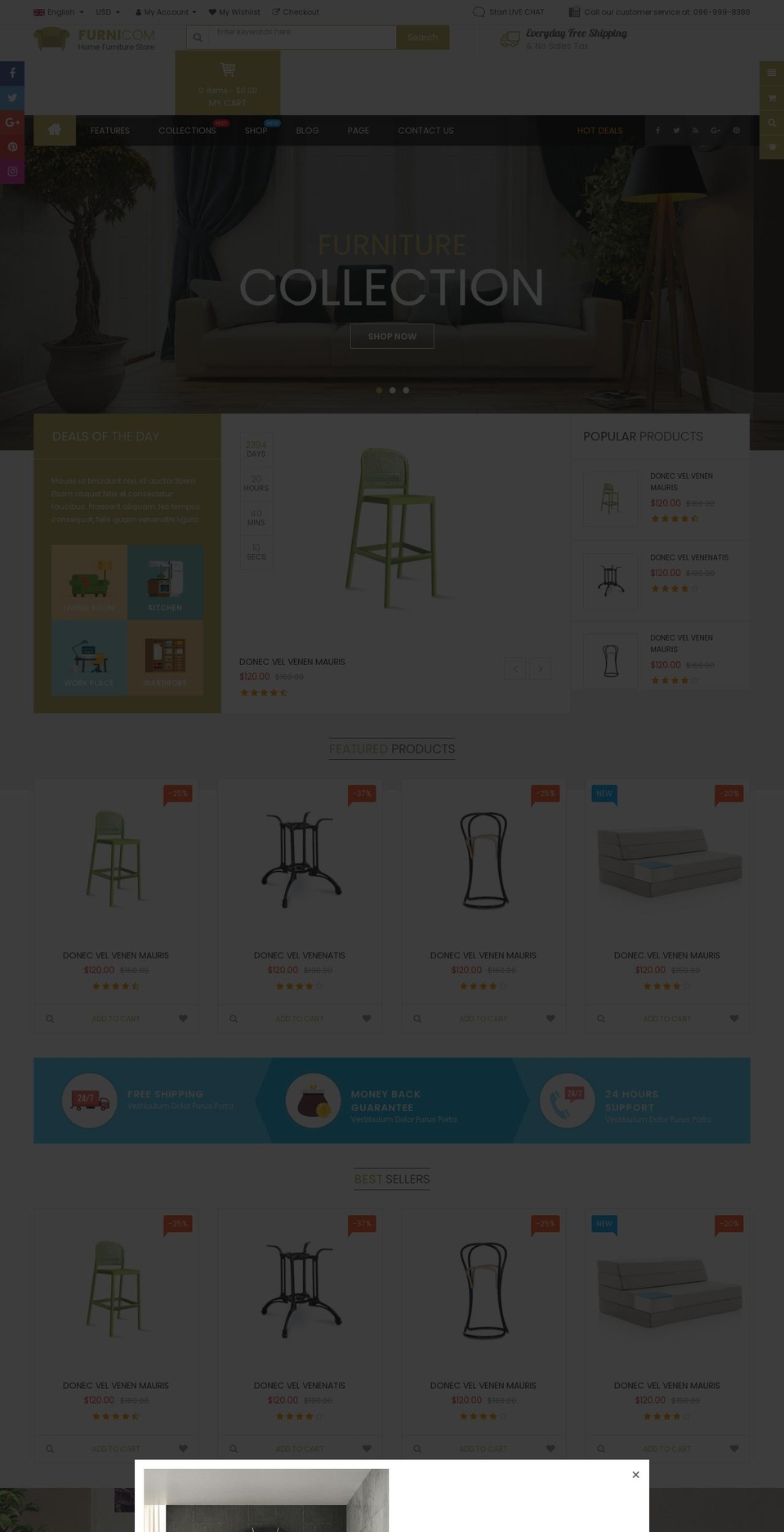 Furni Shopify theme site example ss-furnicom.myshopify.com