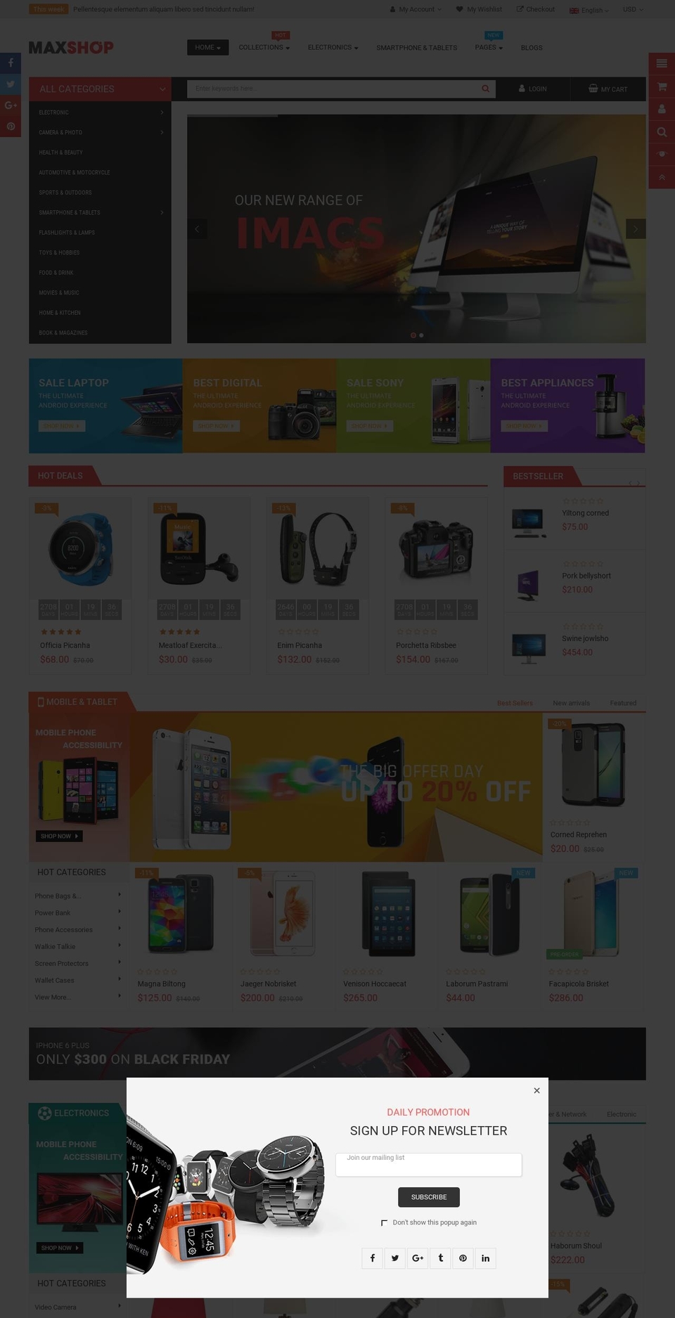 ss-maxshop.myshopify.com shopify website screenshot