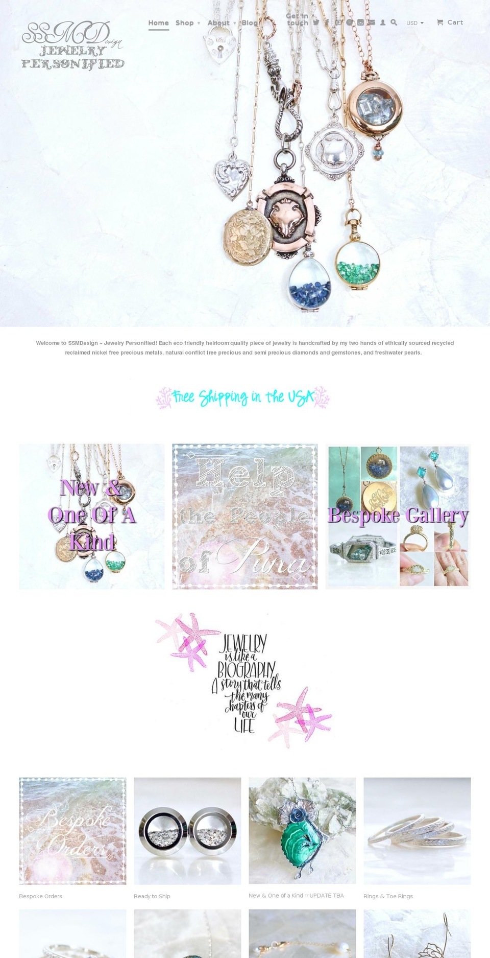 ssmdesign.com shopify website screenshot