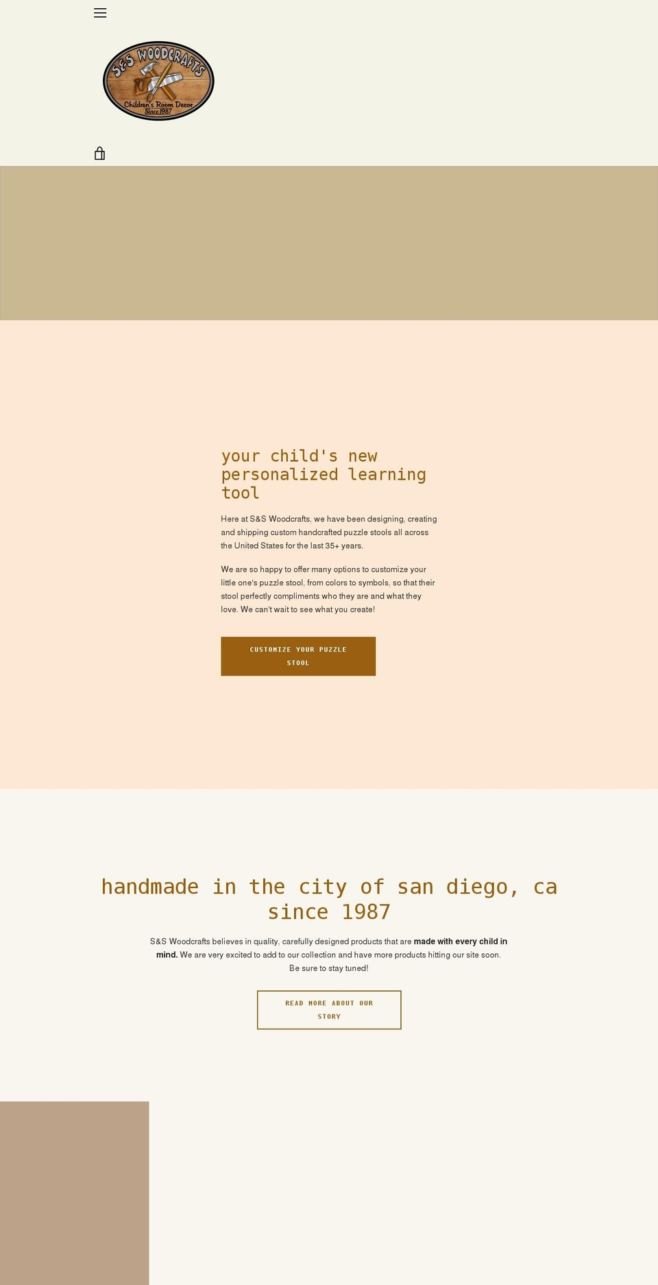 sswoodcrafts.com shopify website screenshot