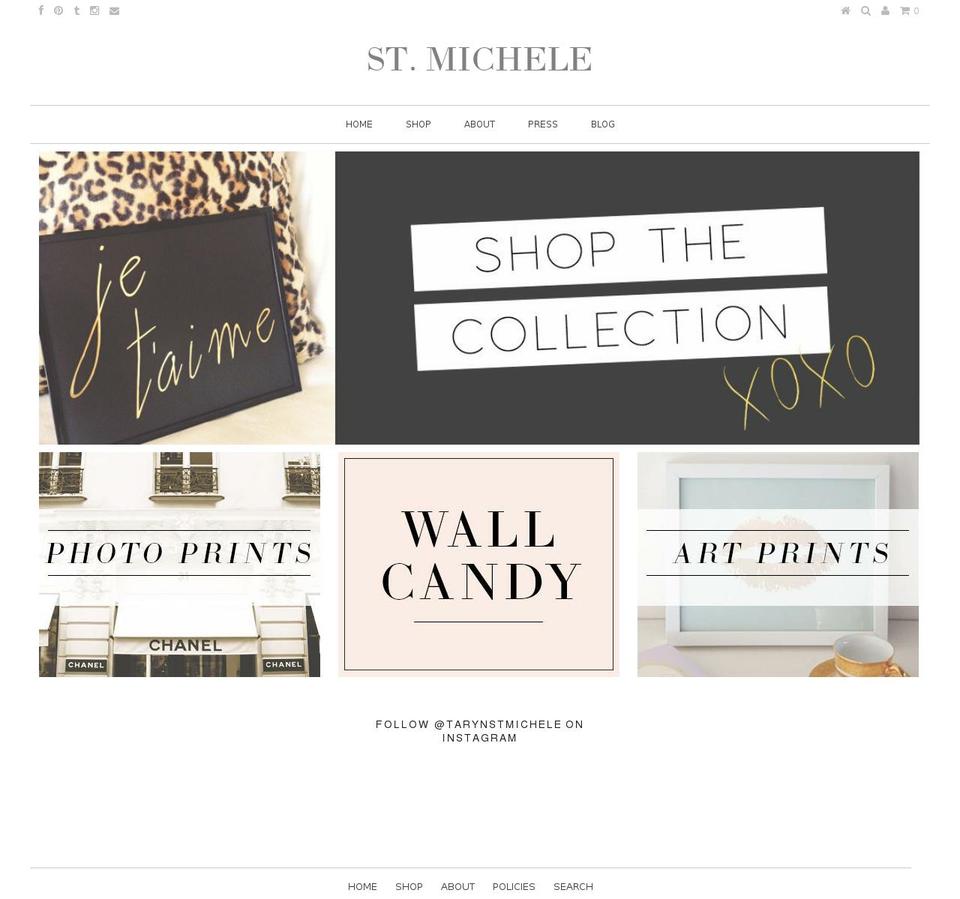 st-michele.com shopify website screenshot