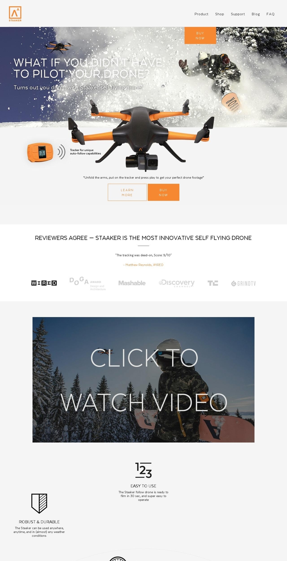 staaker.com — Shopify storefront screenshot