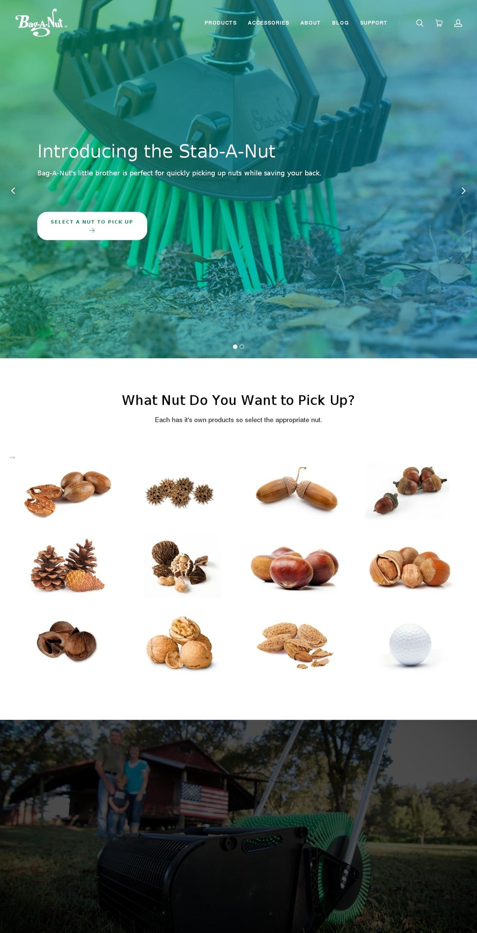 stabanut.com shopify website screenshot
