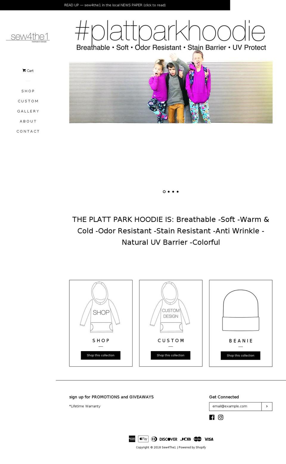 stacierudy.com — Shopify storefront screenshot