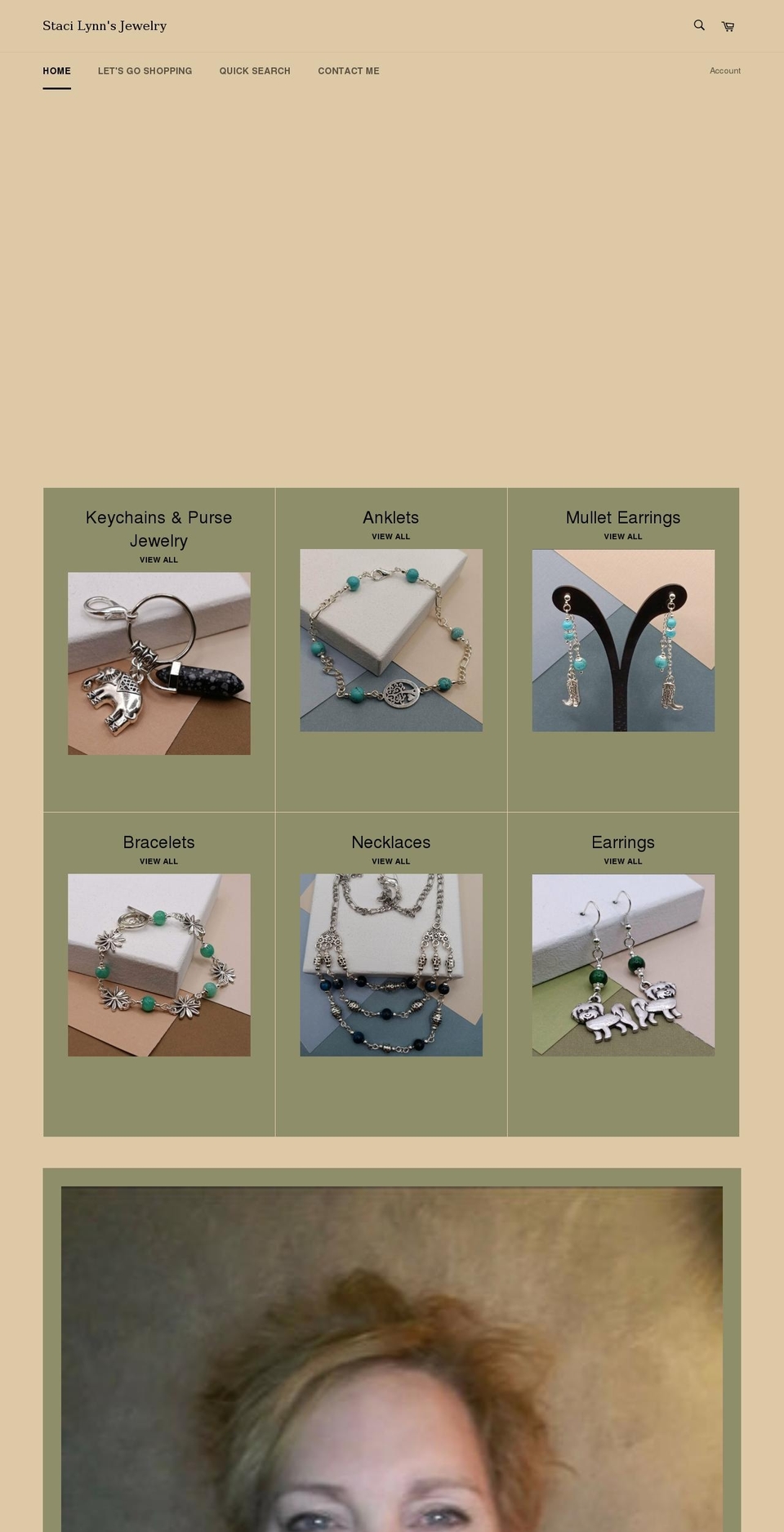 stacilynnsjewelry.com shopify website screenshot