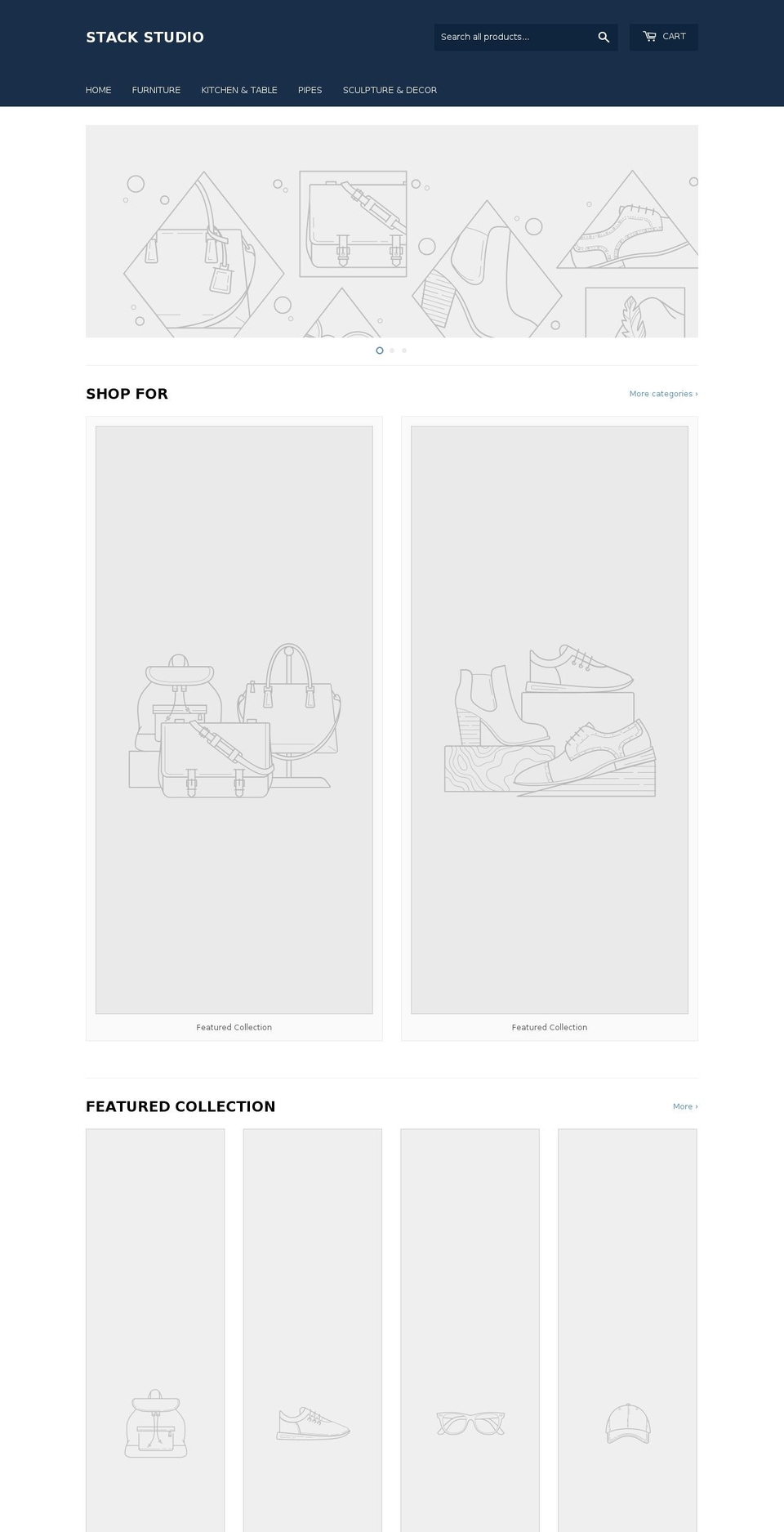 stackdesignstudio.com — Shopify storefront screenshot