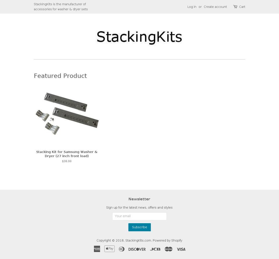 stackingkits.com — Shopify storefront screenshot