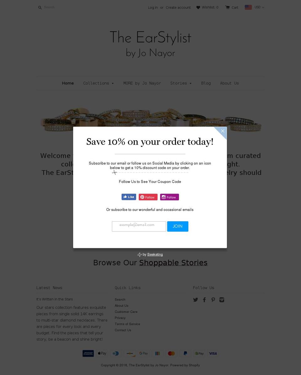 stackstylist.com — Shopify storefront screenshot
