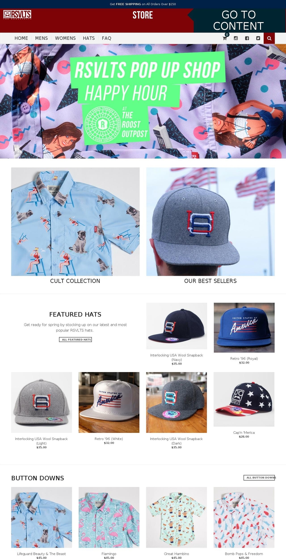 stadiumstreettees.com shopify website screenshot