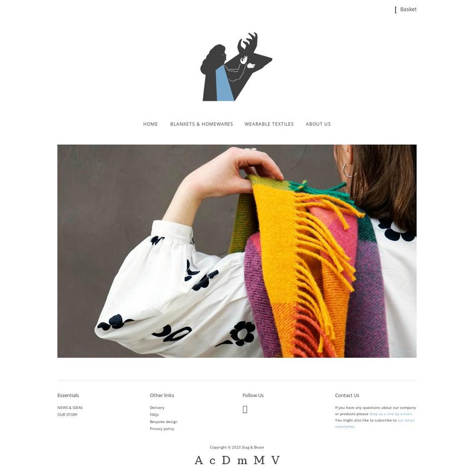 stagandbruce.co.uk shopify website screenshot