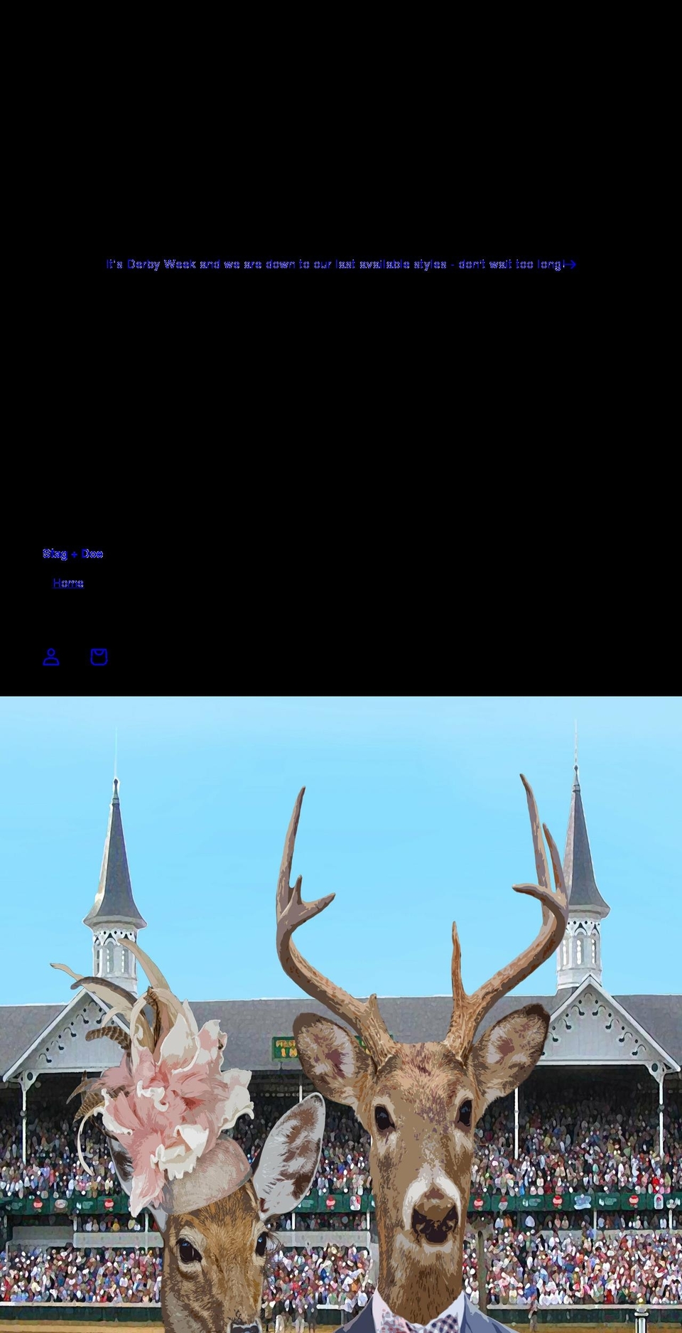 staganddoecompany.com shopify website screenshot