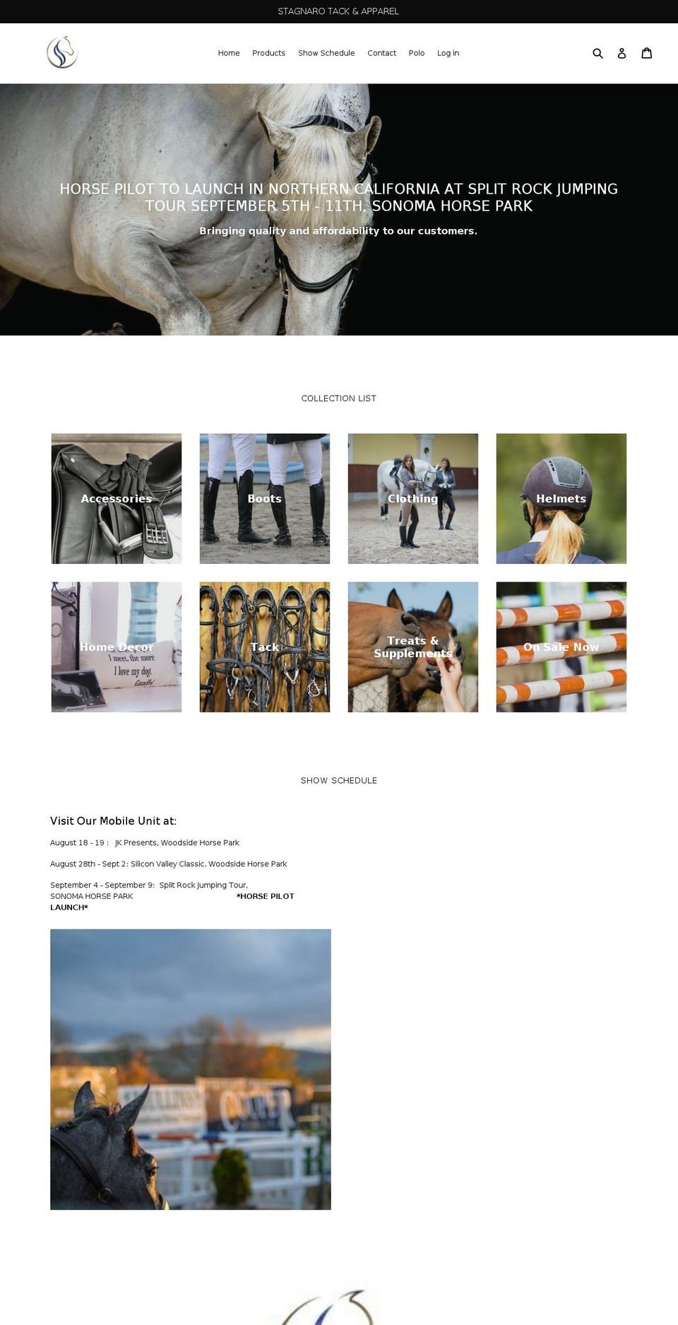 stagnarostack.com shopify website screenshot