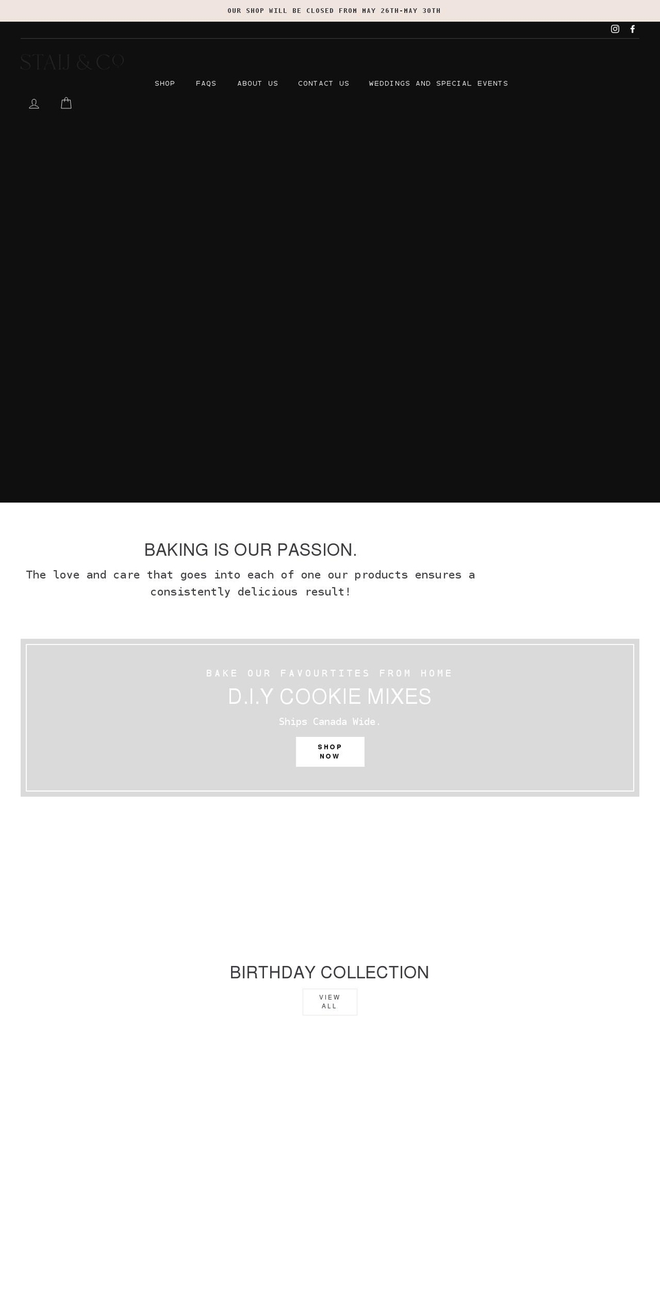 staijandco.com shopify website screenshot