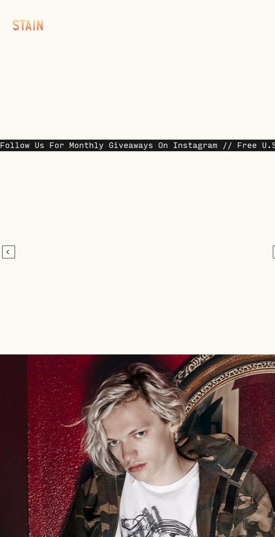 stain.la shopify website screenshot