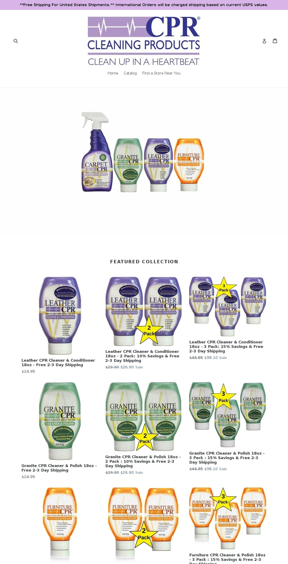 stainlessteelcpr.com shopify website screenshot