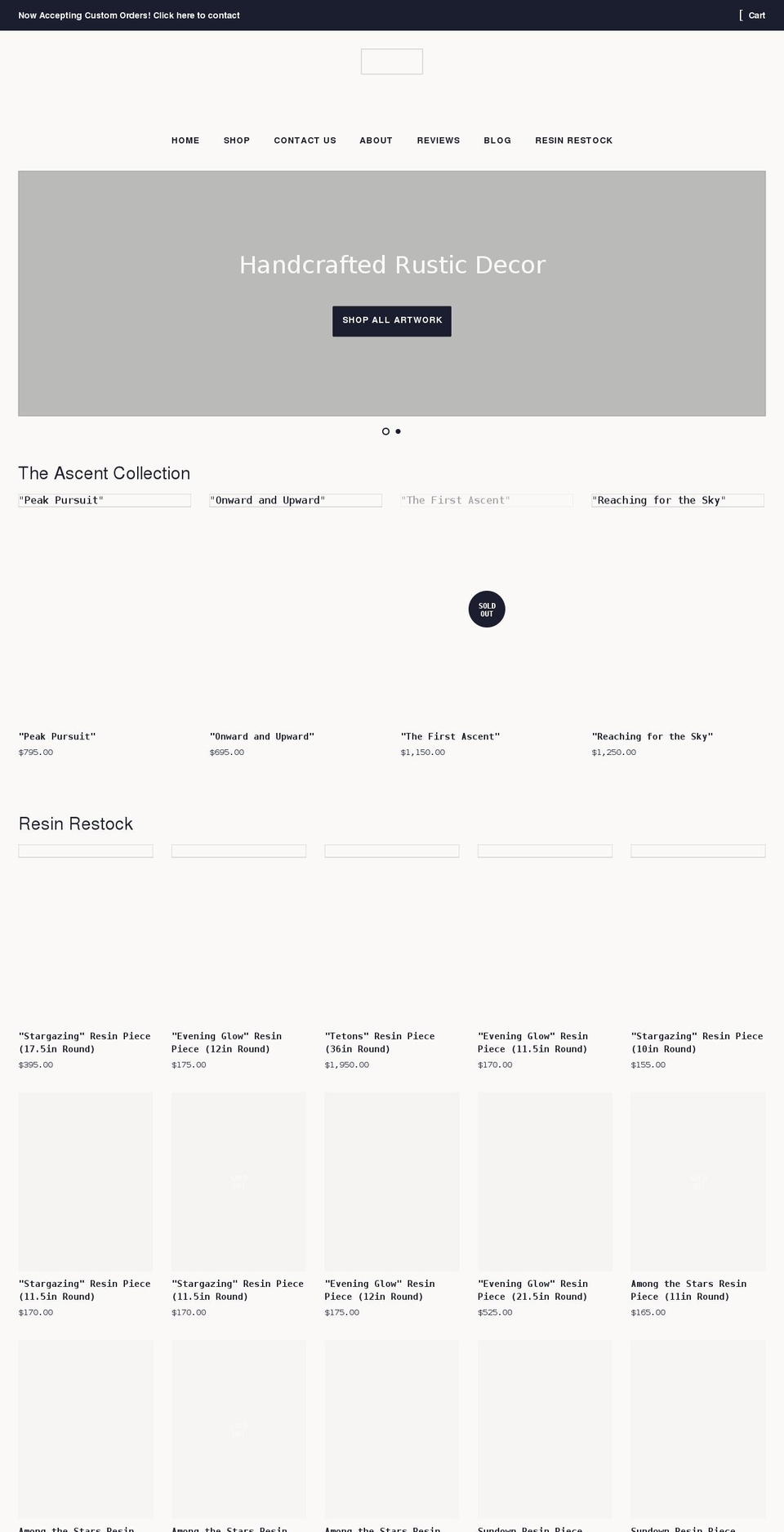 stainsandwoodgrains.com shopify website screenshot