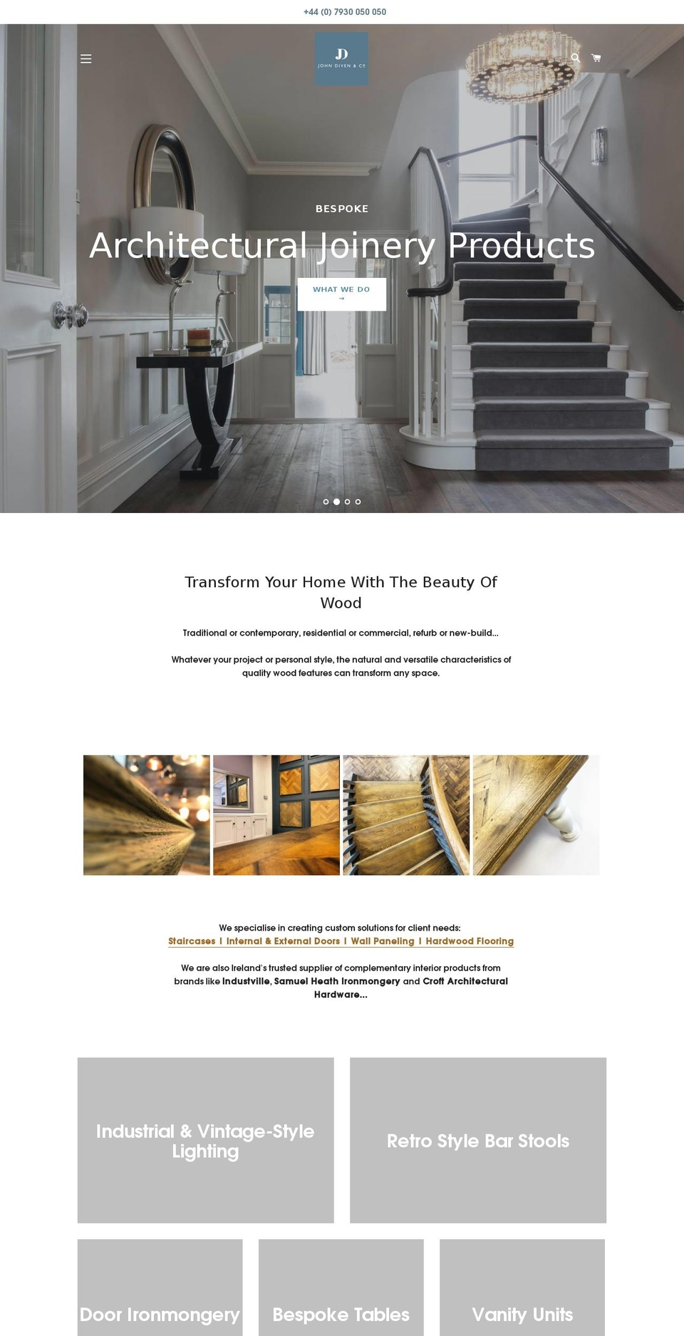 stairproducts.london shopify website screenshot