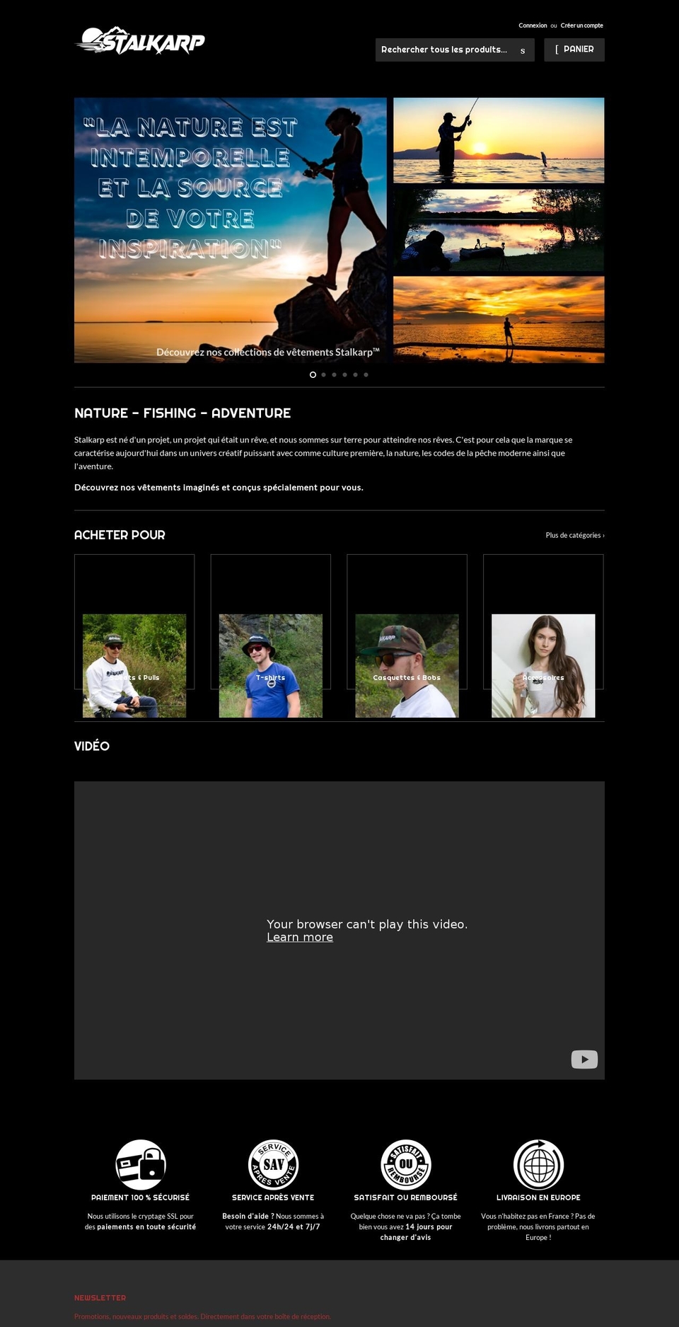 stalkarp.com shopify website screenshot