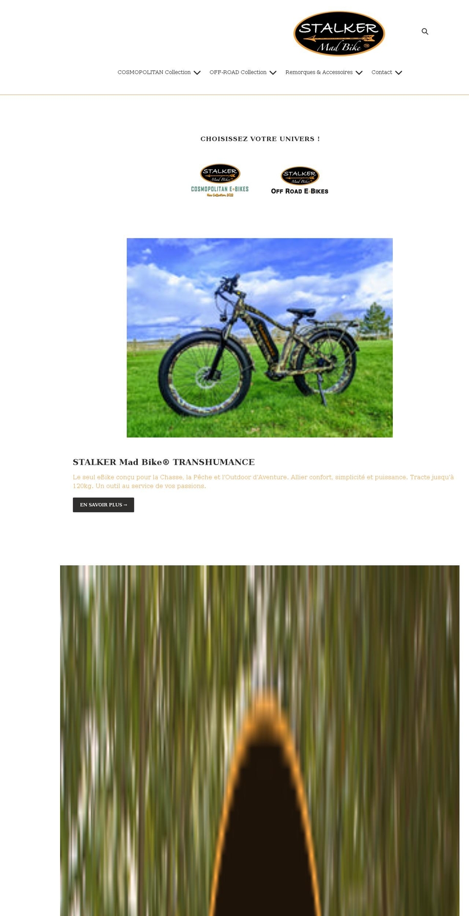 stalkermadbikes.com shopify website screenshot