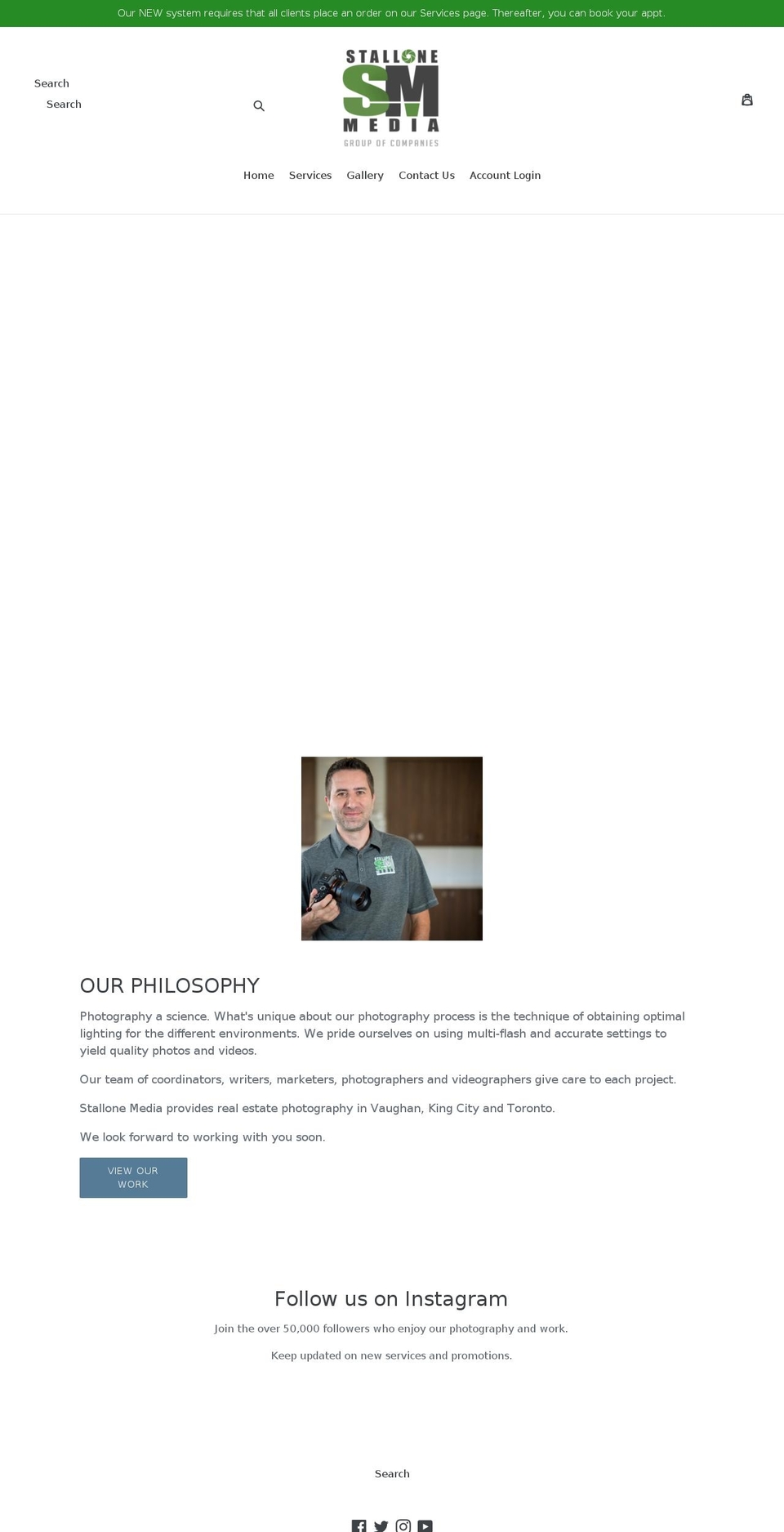 stallonemedia.com shopify website screenshot