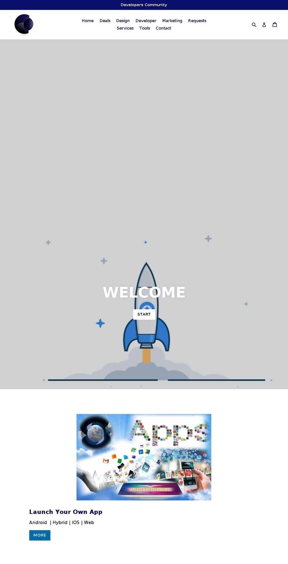 stampedehosting.com shopify website screenshot