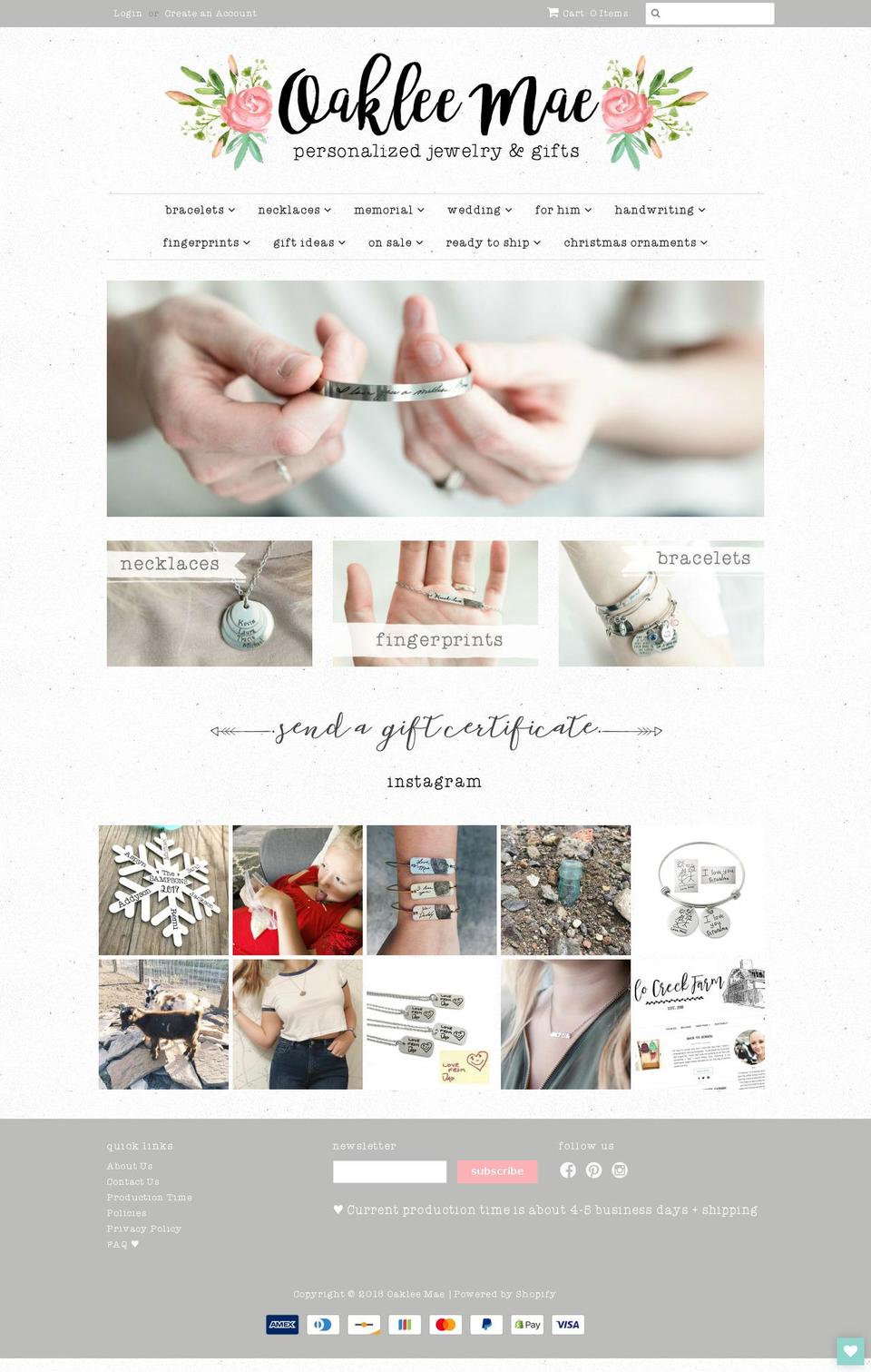 stampressionsjewelry.com — Shopify storefront screenshot