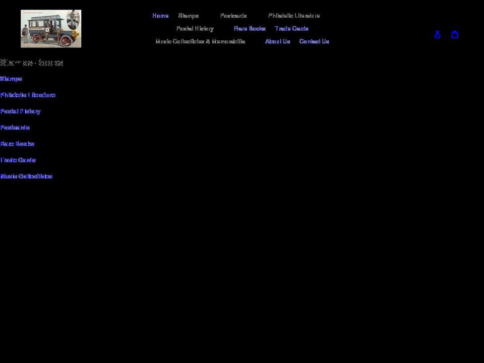 stamps-books.com shopify website screenshot