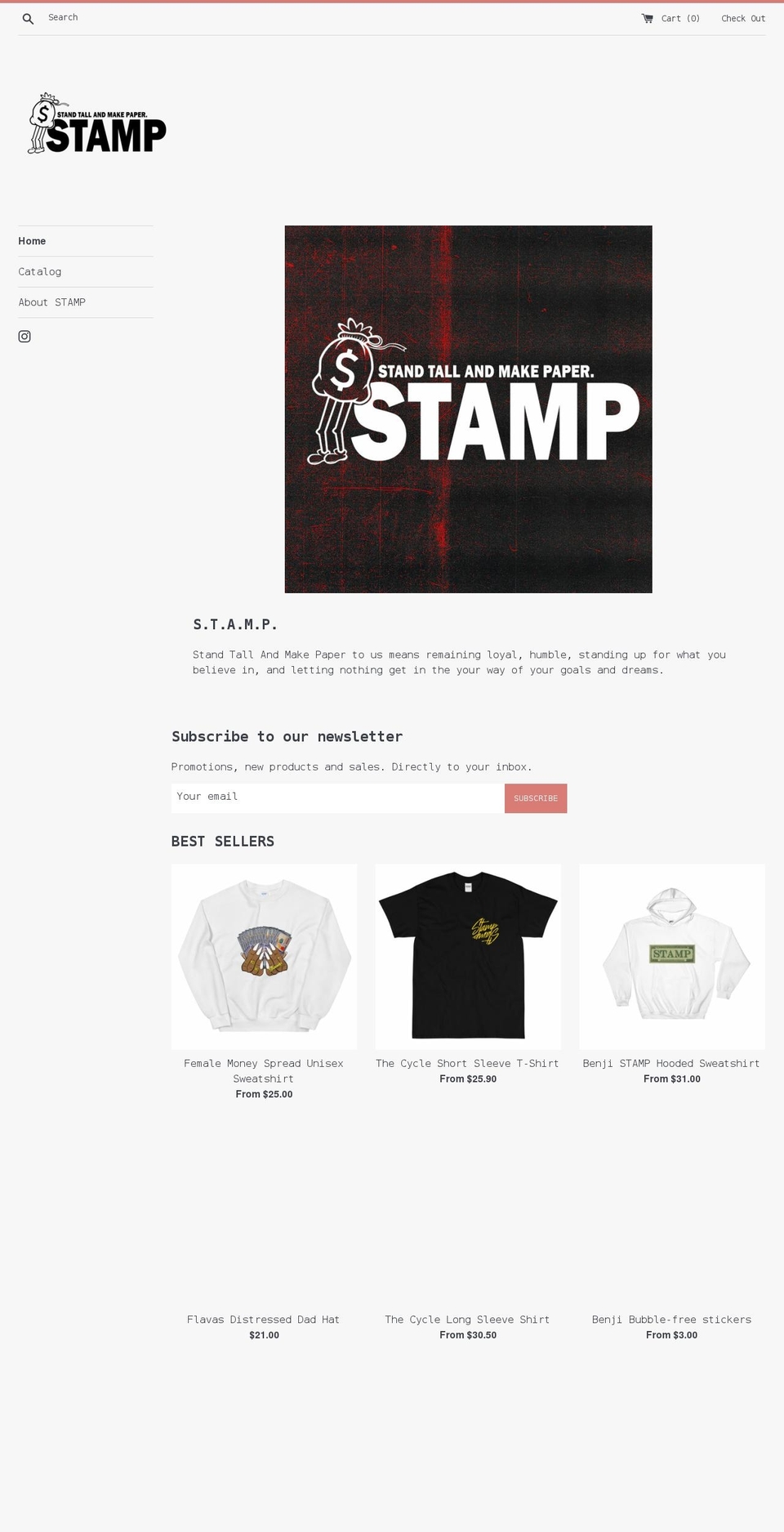stampworldwide.com shopify website screenshot