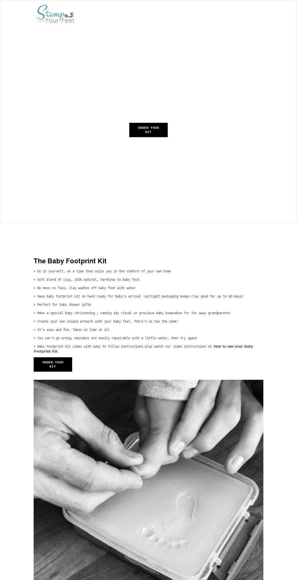 stampyourfeet.com shopify website screenshot