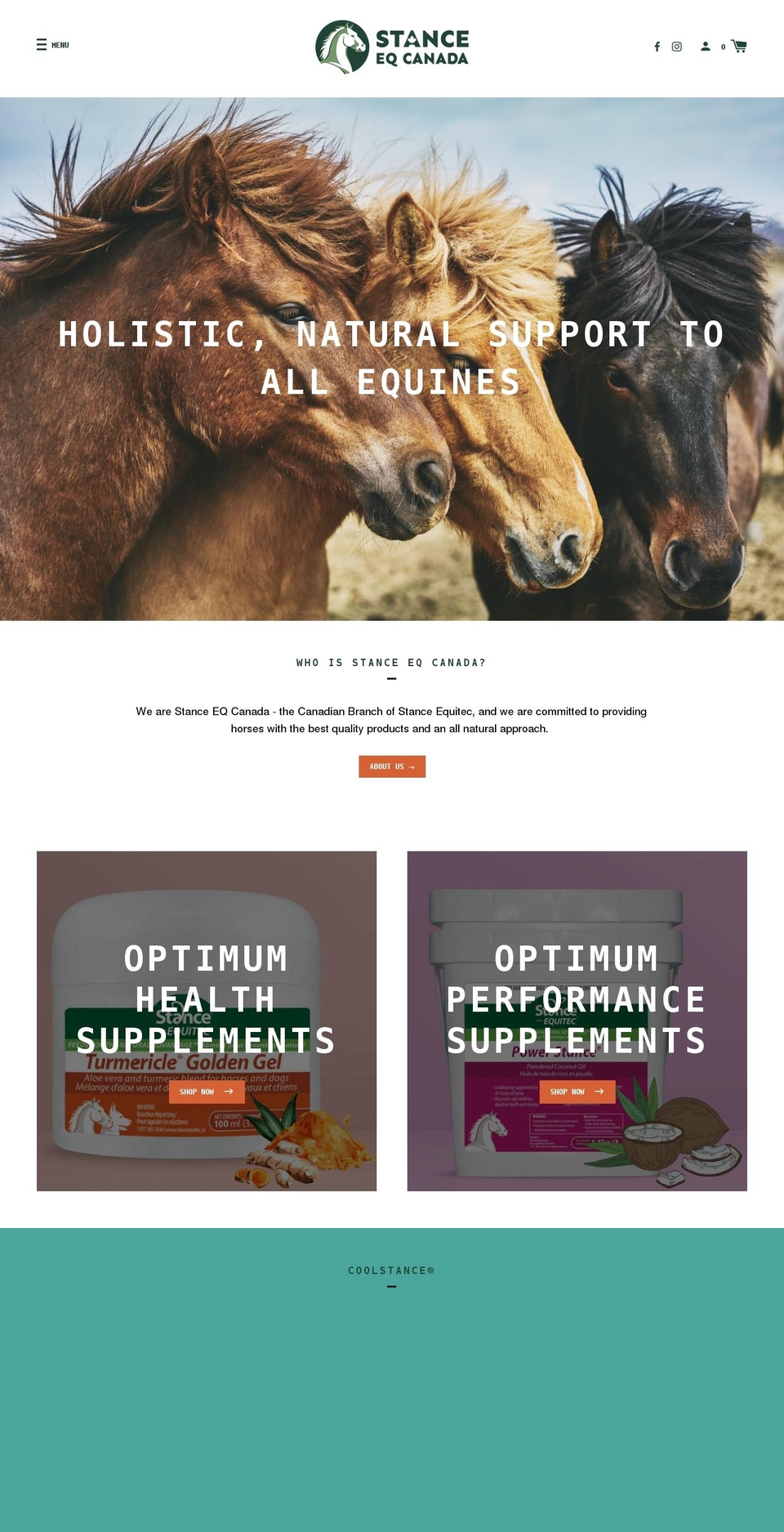 stanceeq.com shopify website screenshot