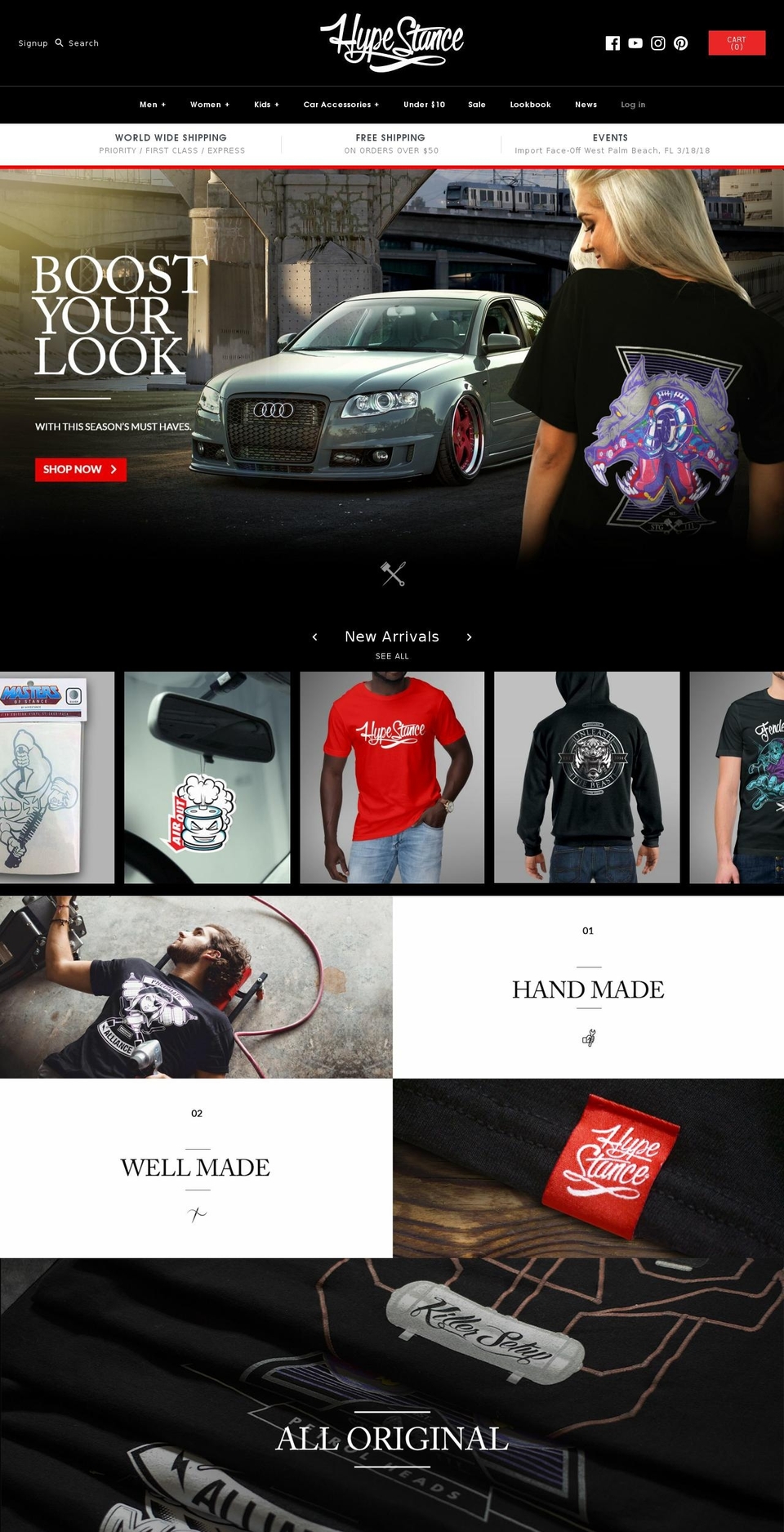 Copy of Copy of Hypestance V6 - Symmetry Shopify theme site example stancehype.com