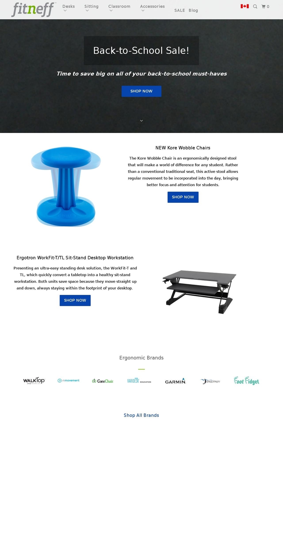 stand2learn.org shopify website screenshot