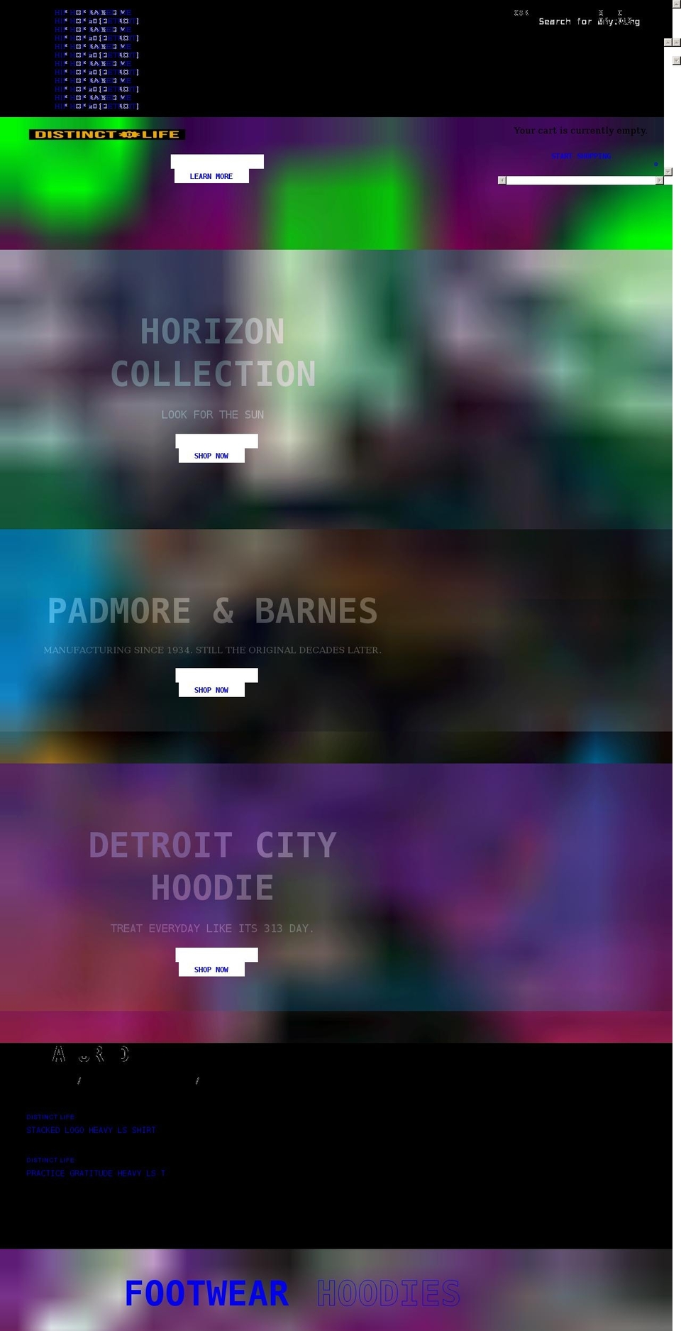 standarddrygoods.com — Shopify storefront screenshot