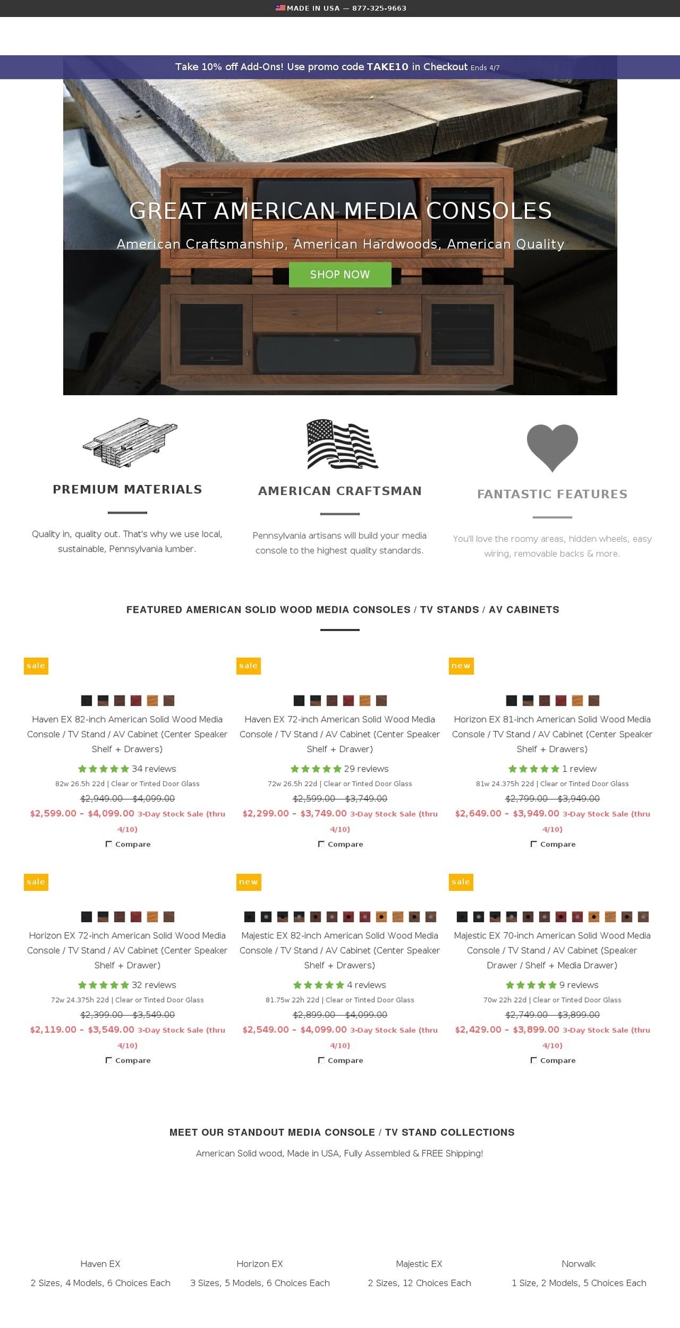 DEV Parallax SD r64 - customize Shopify theme site example standoutconsoles.com