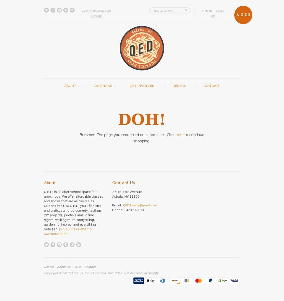 standupted.com shopify website screenshot