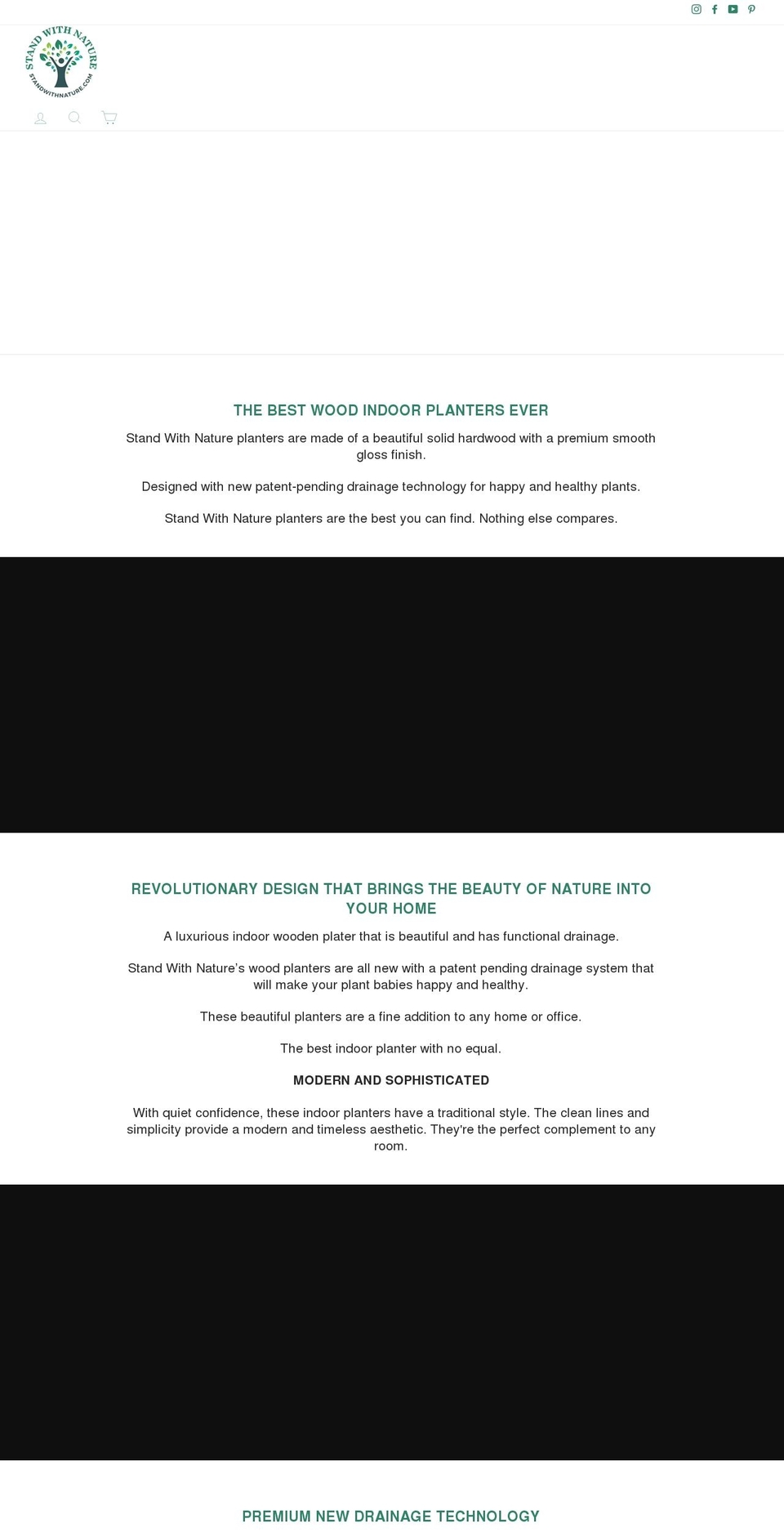 standwithnature.com shopify website screenshot