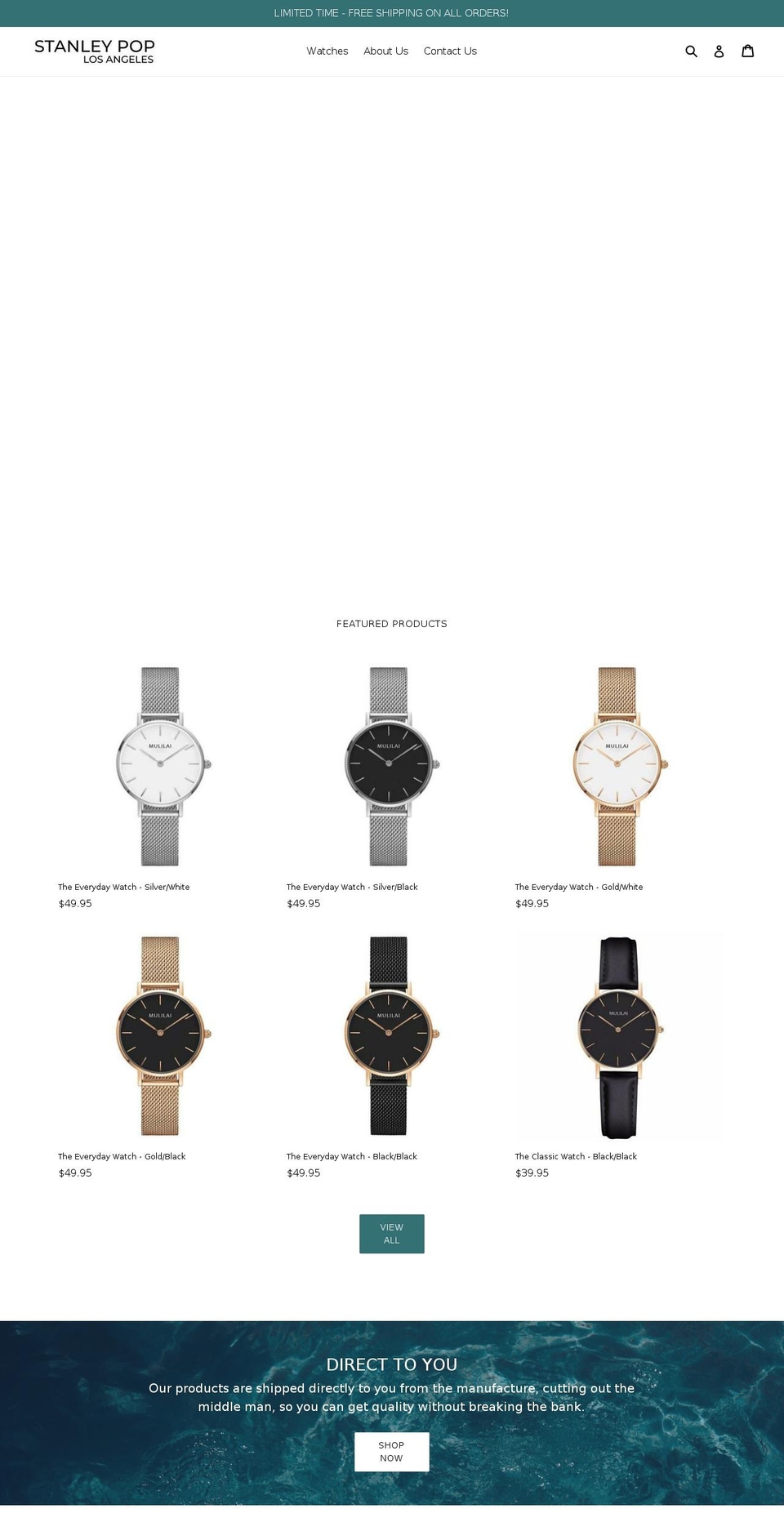 stanleypop.com — Shopify storefront screenshot