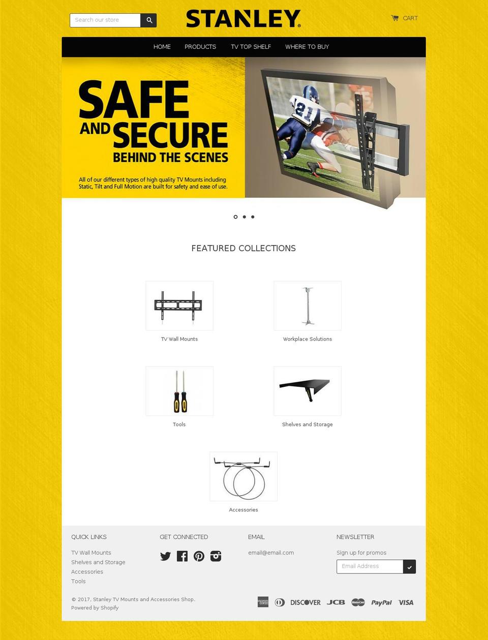 stanleyshelf.com shopify website screenshot