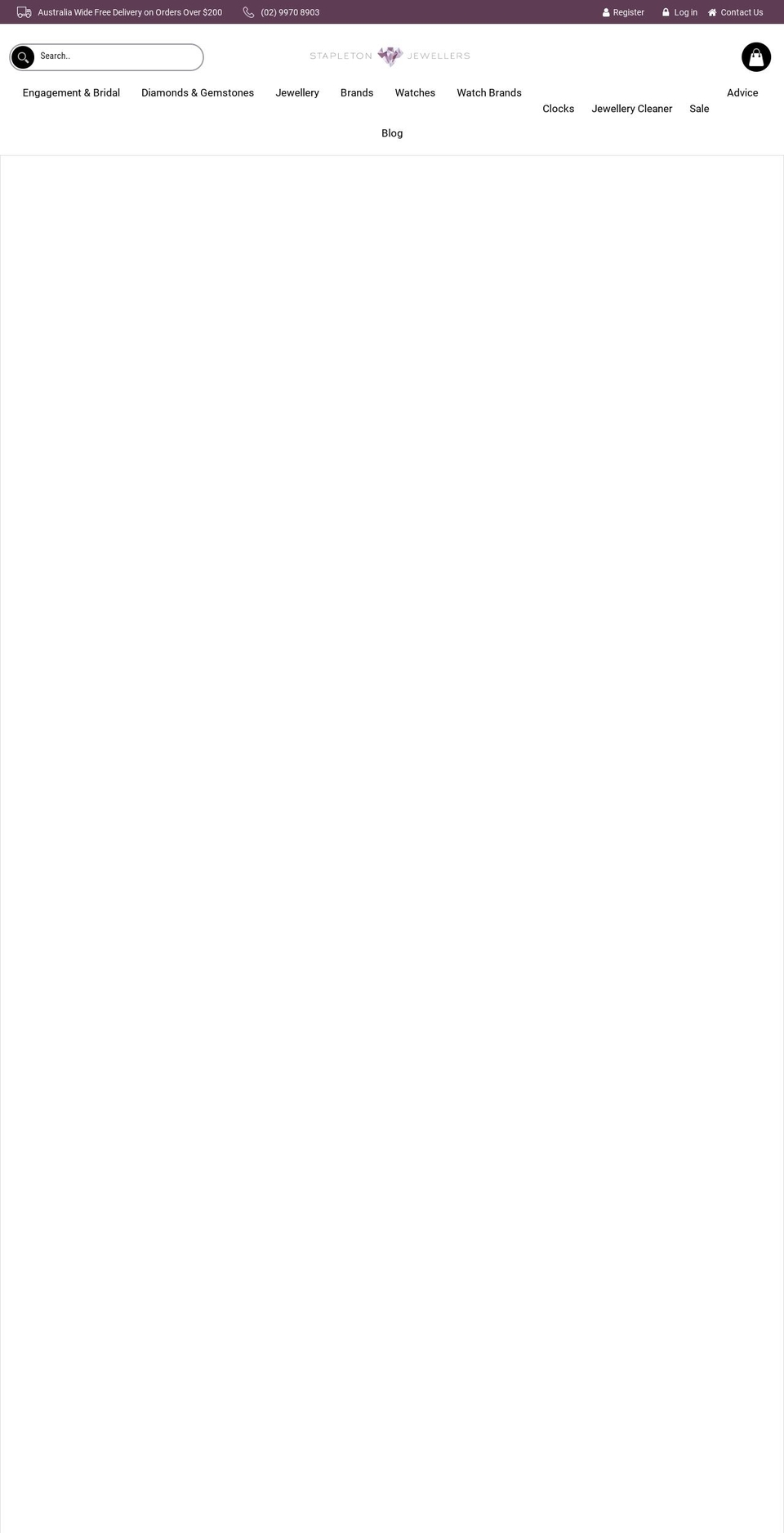 stapletonjewellers.com.au shopify website screenshot