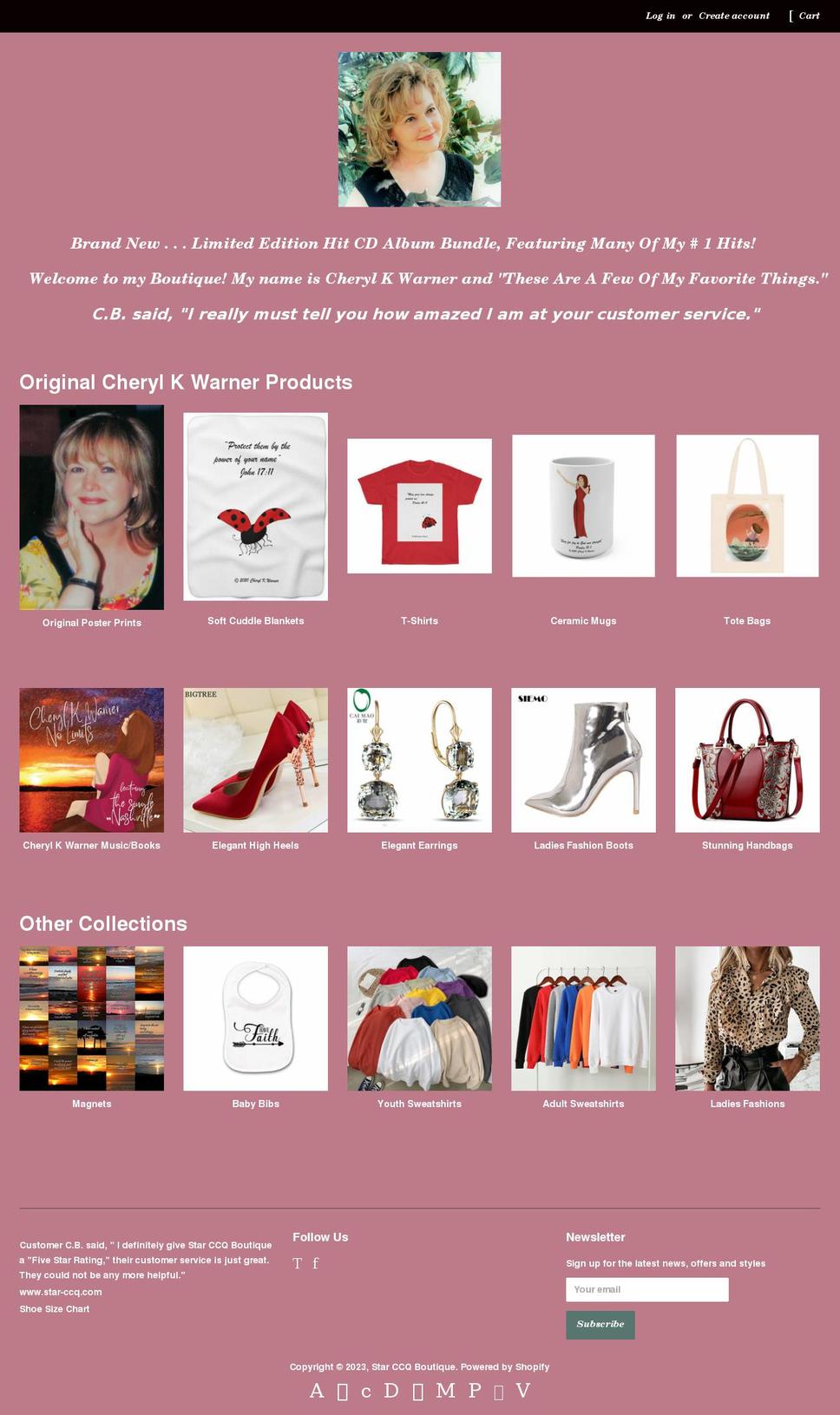 star-ccq.com — Shopify storefront screenshot