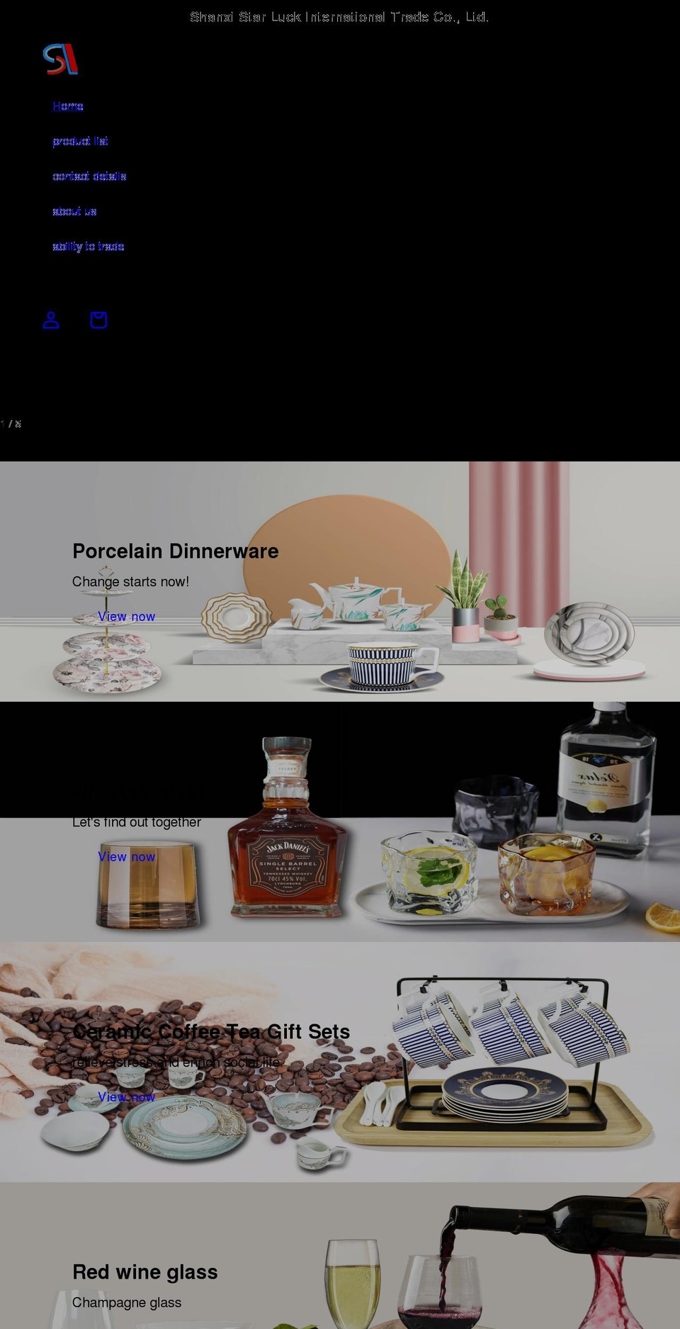 star-luck.com shopify website screenshot