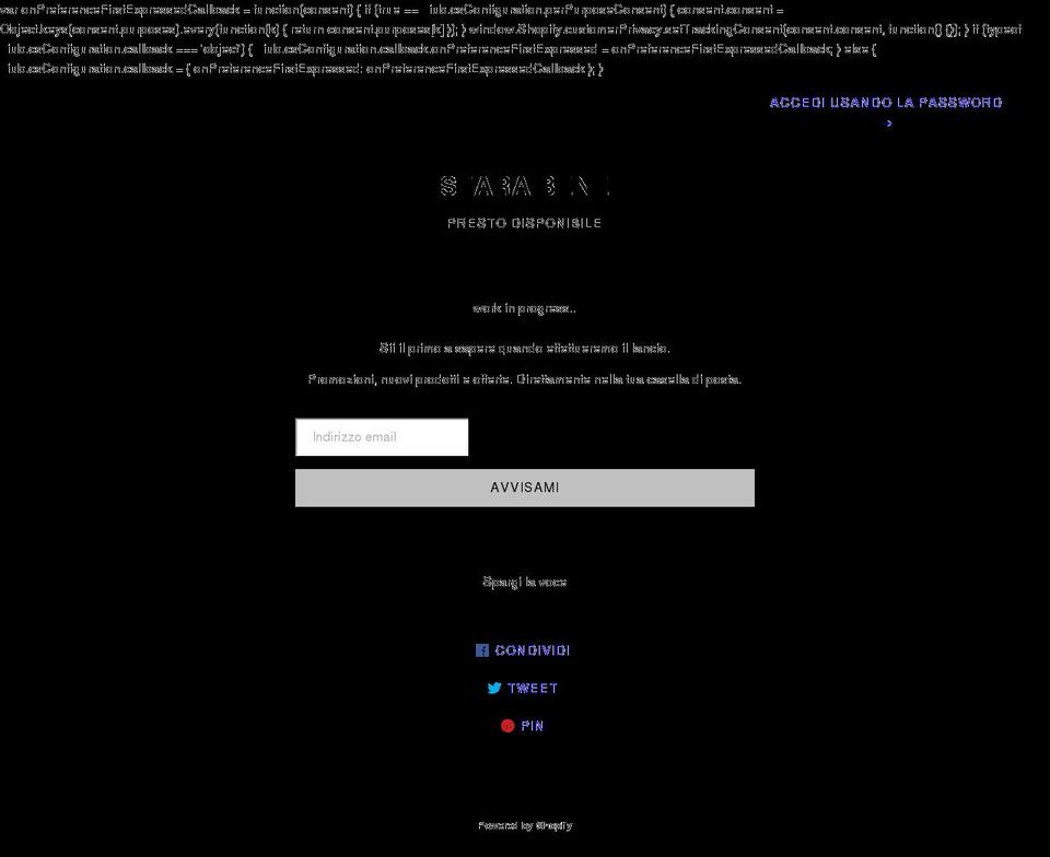 staraibene.com shopify website screenshot