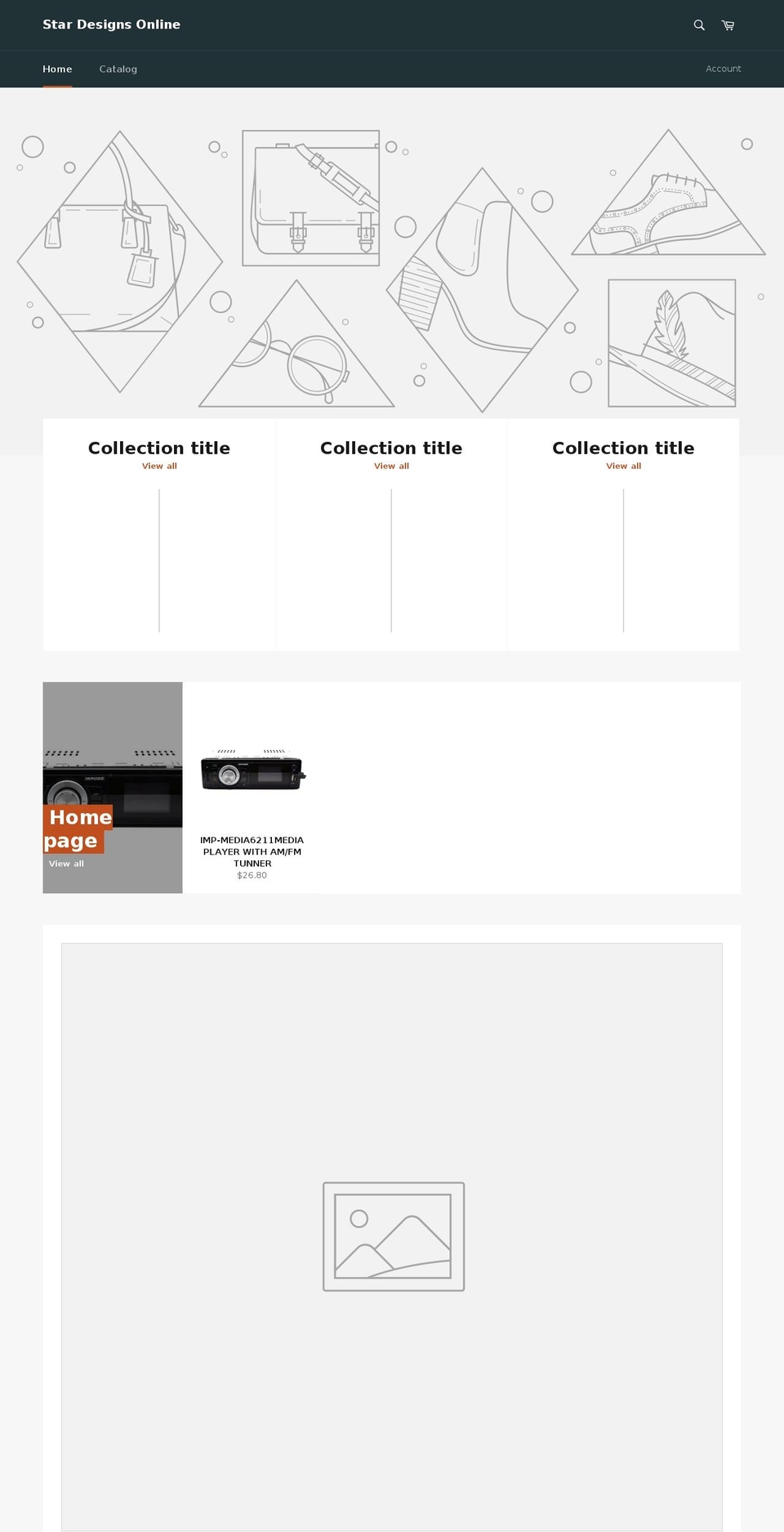stardesignsonline.com — Shopify storefront screenshot