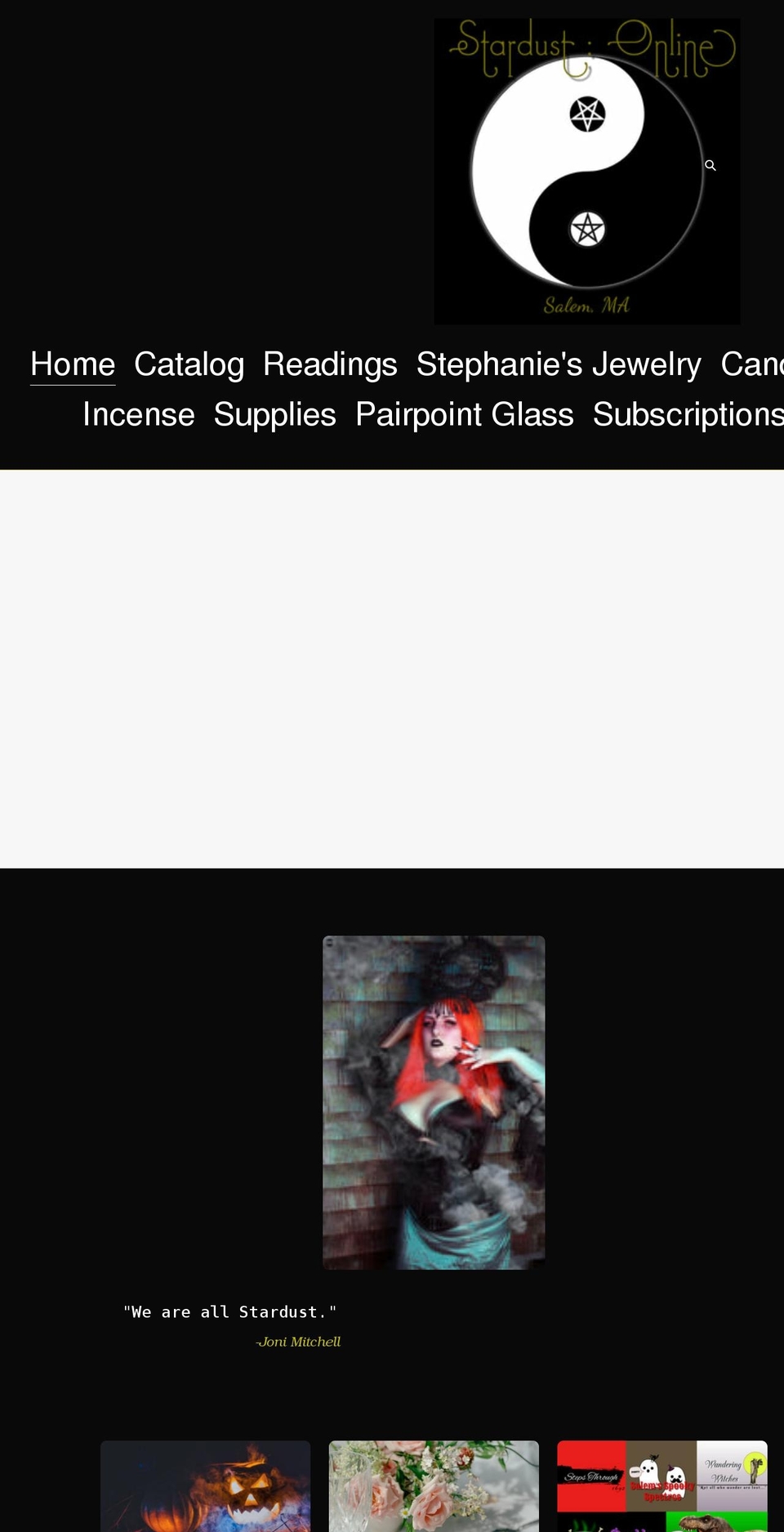 stardustsalem.com shopify website screenshot