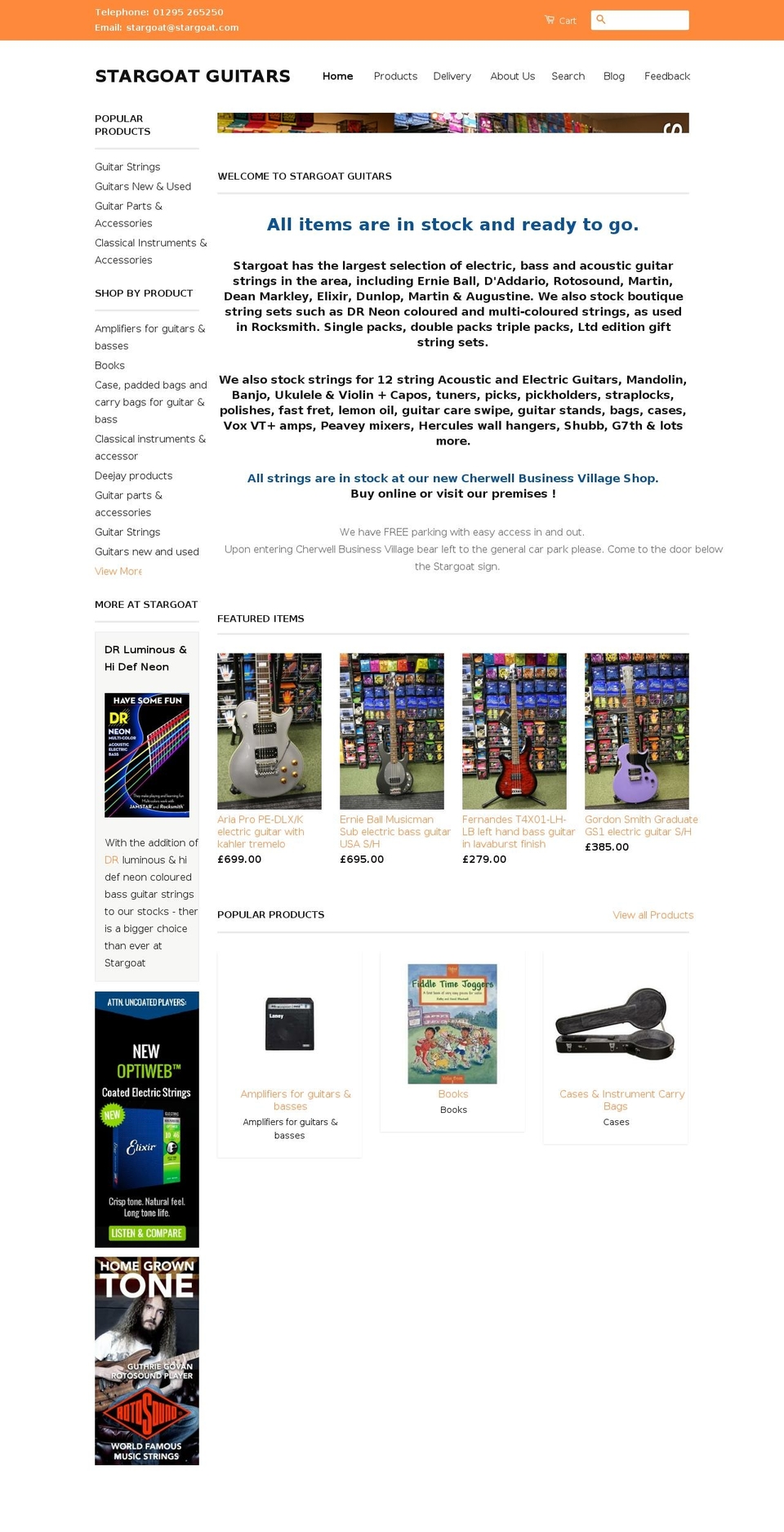 stargoat.com shopify website screenshot