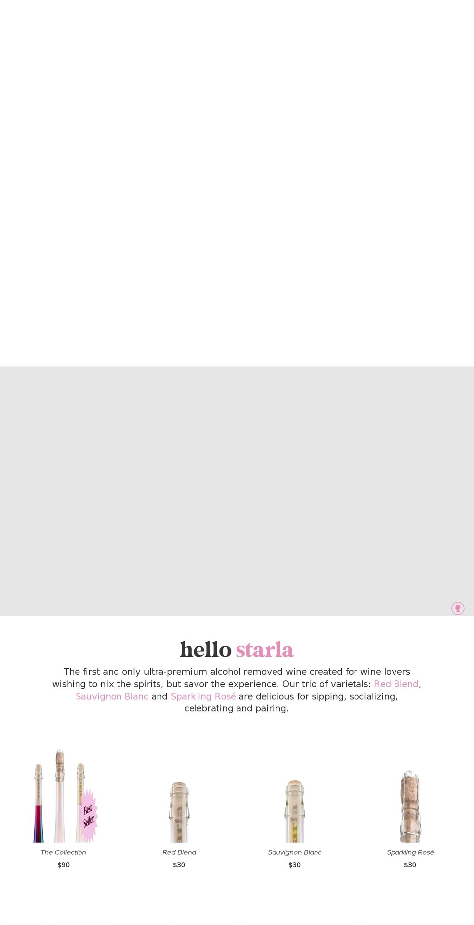 starlawines.com shopify website screenshot