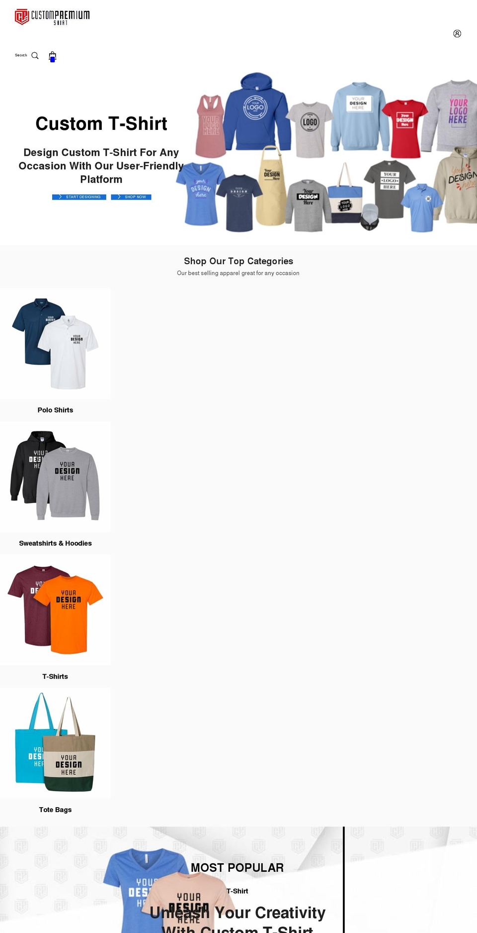 starlightdesign.net shopify website screenshot