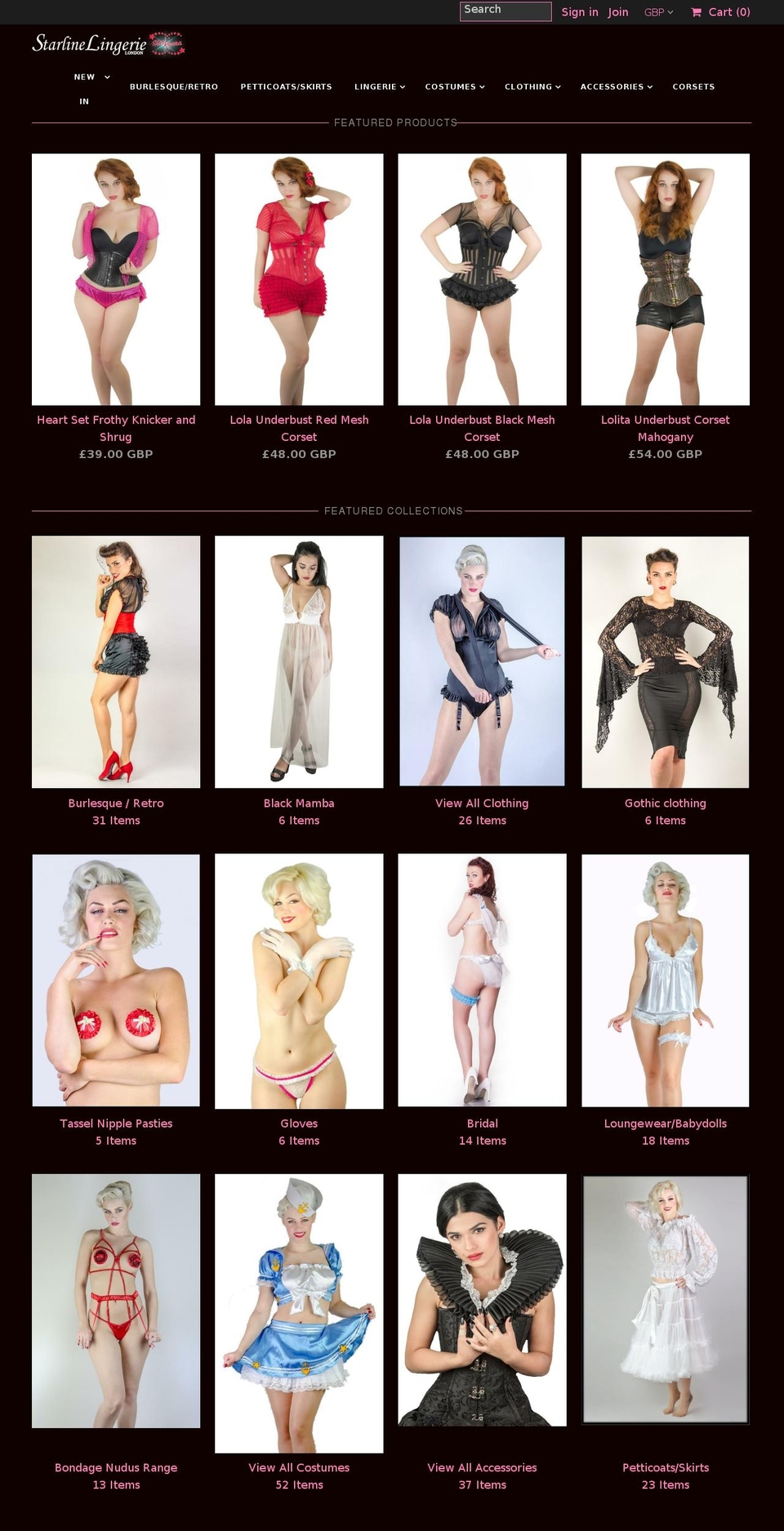 starrivera.com — Shopify storefront screenshot