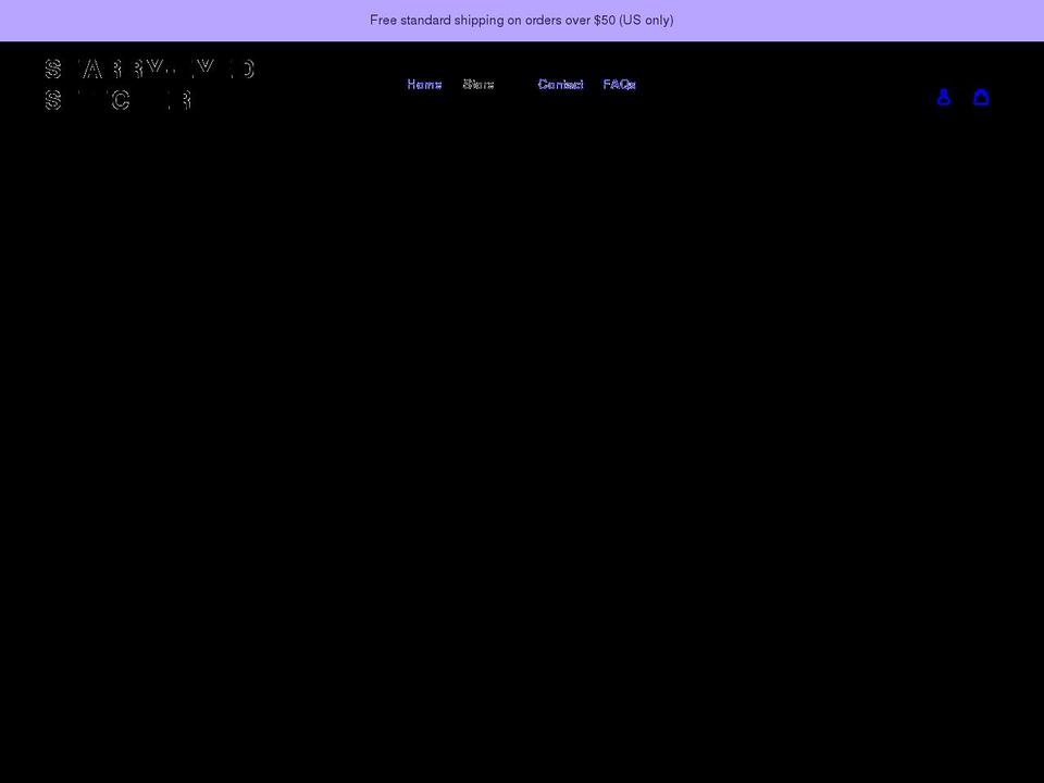 starryeyedstitcher.com shopify website screenshot