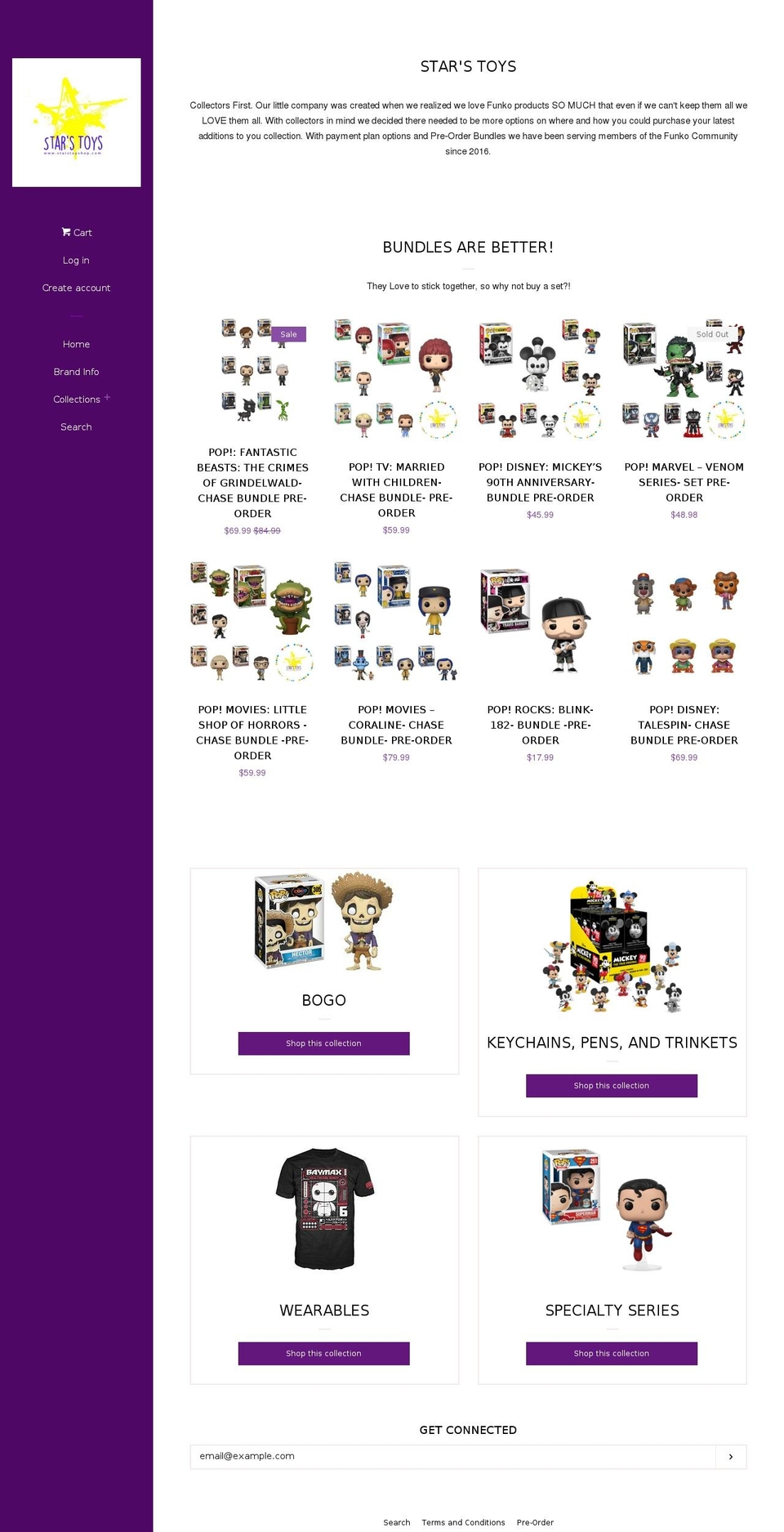 dsl-theme-5-0 Shopify theme site example starstoyshop.com